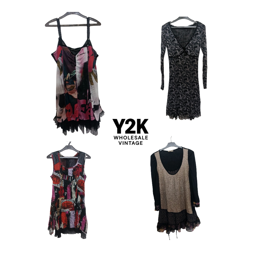 00s European Mix midi dresses (YEV19)
