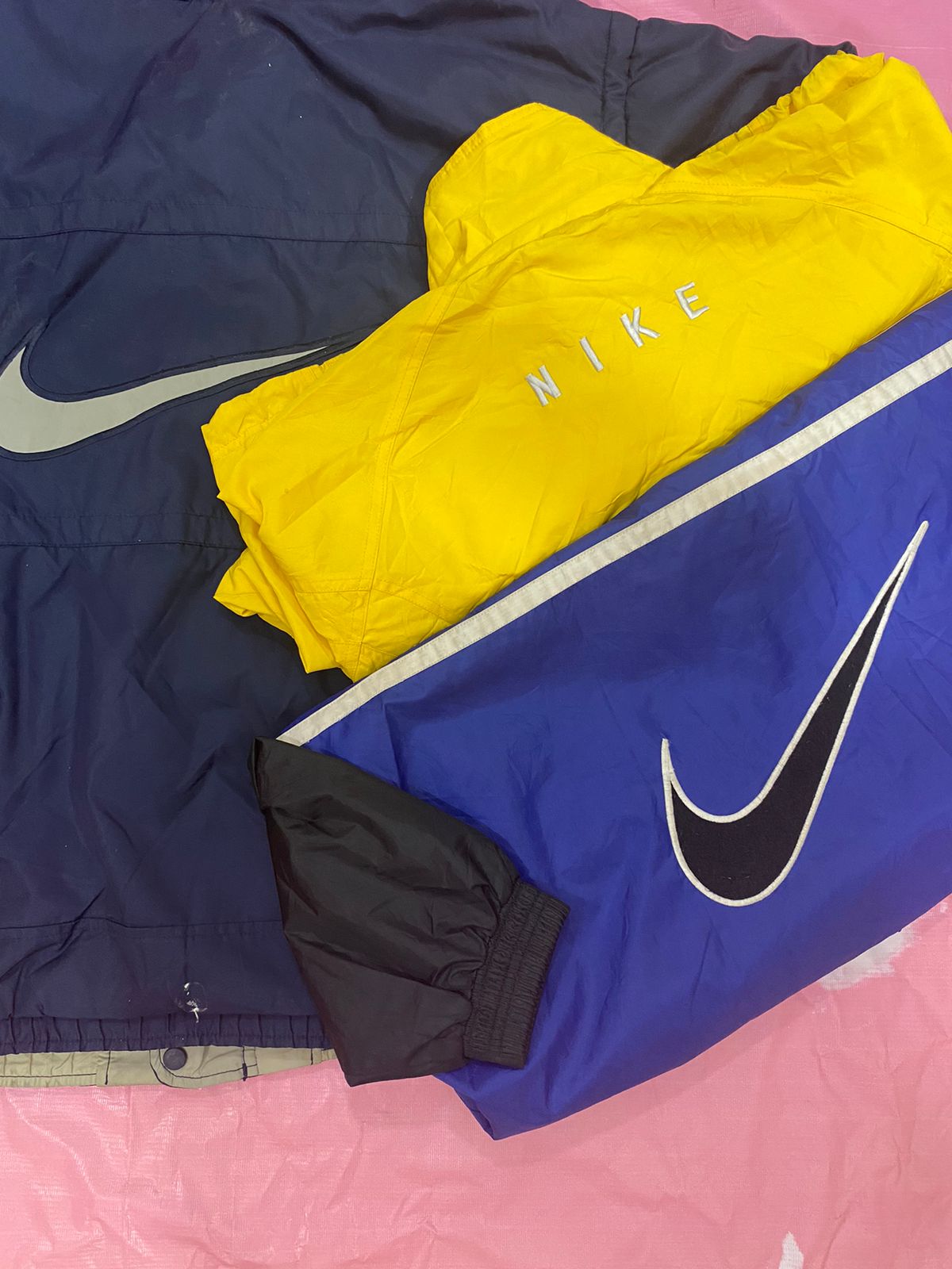 Veste coupe-vent Nike et veste de survêtement