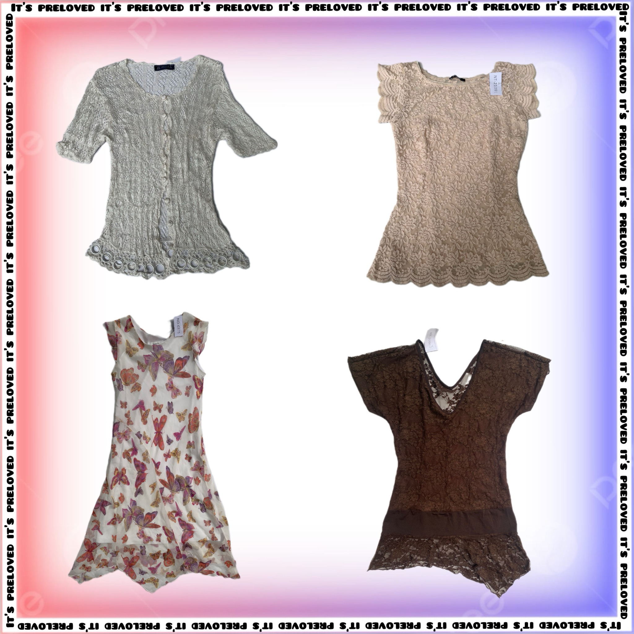 Tops, saias e vestidos da Library Girl Wardrobe (SS-1243)