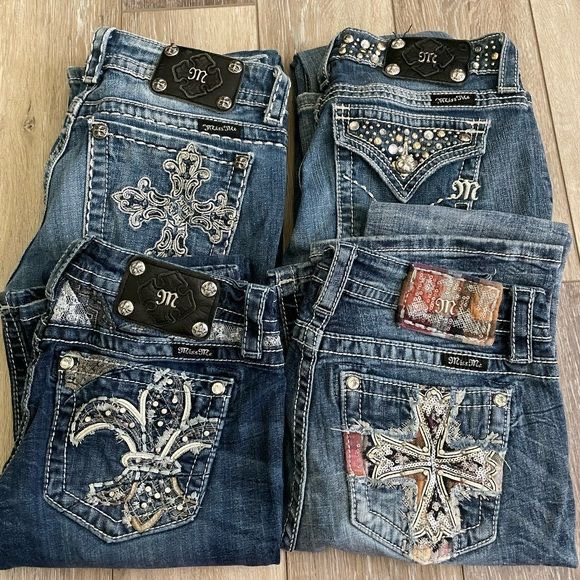 Miss Me True Religuon Jeans Bootcut