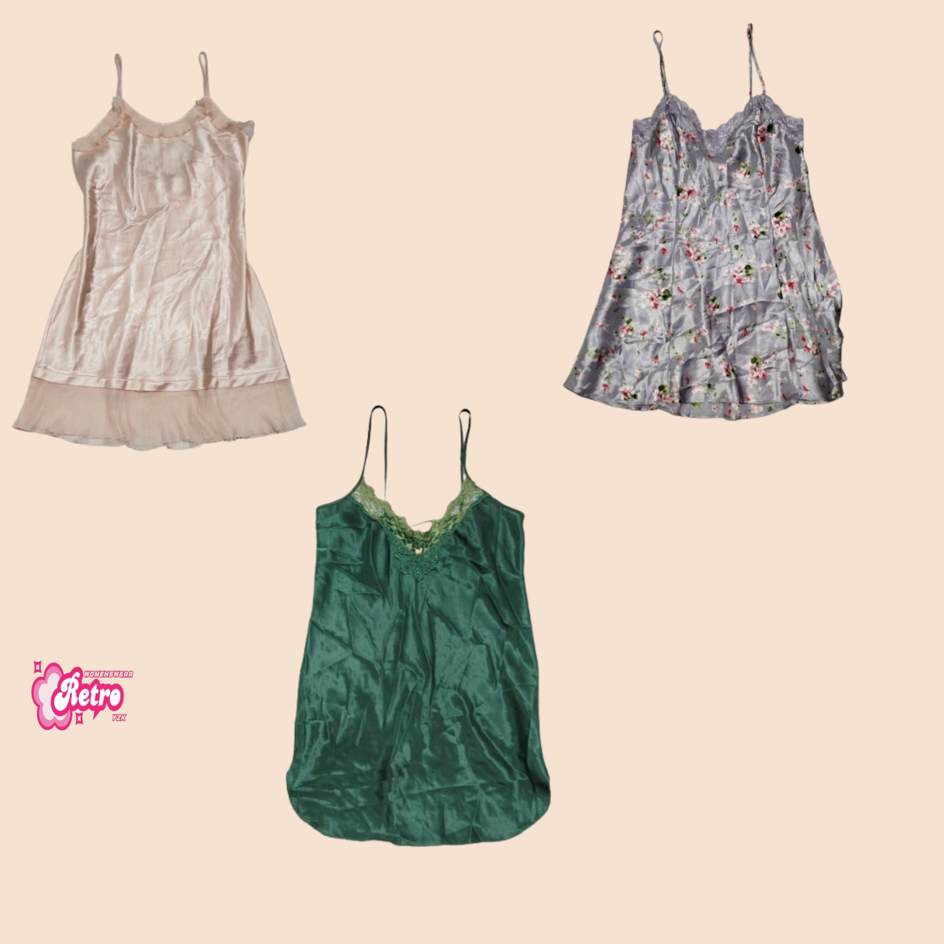Y2K FairyCore Slip Dresses