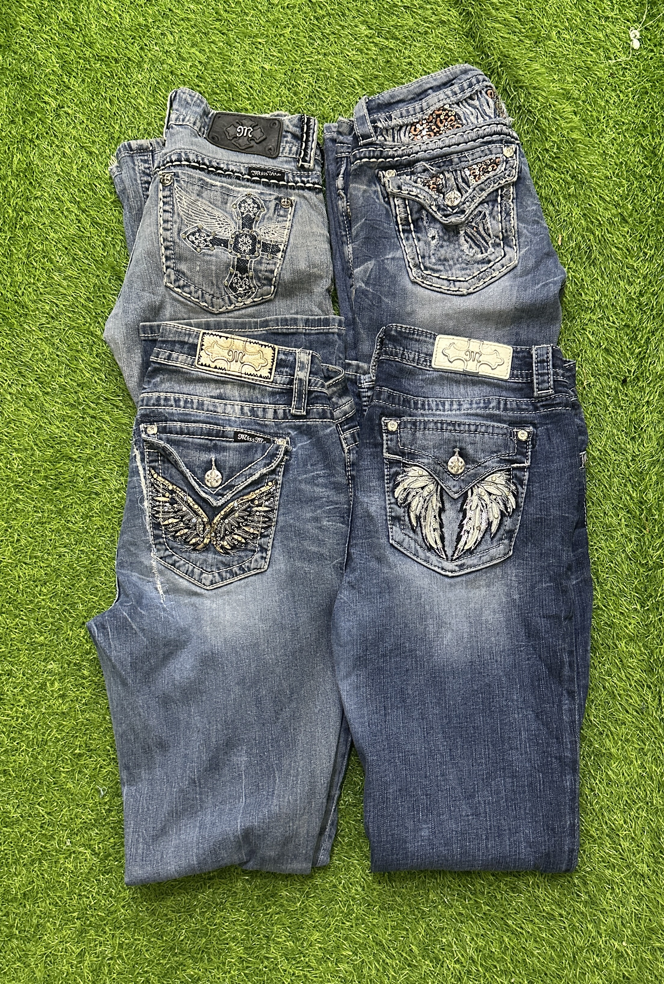 Miss me rock revival und true religion jeans