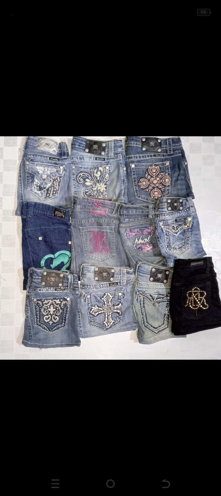 JUPE MINI MISS ME TRUE RELIGION ET AUTRES MARQUES (MR809)