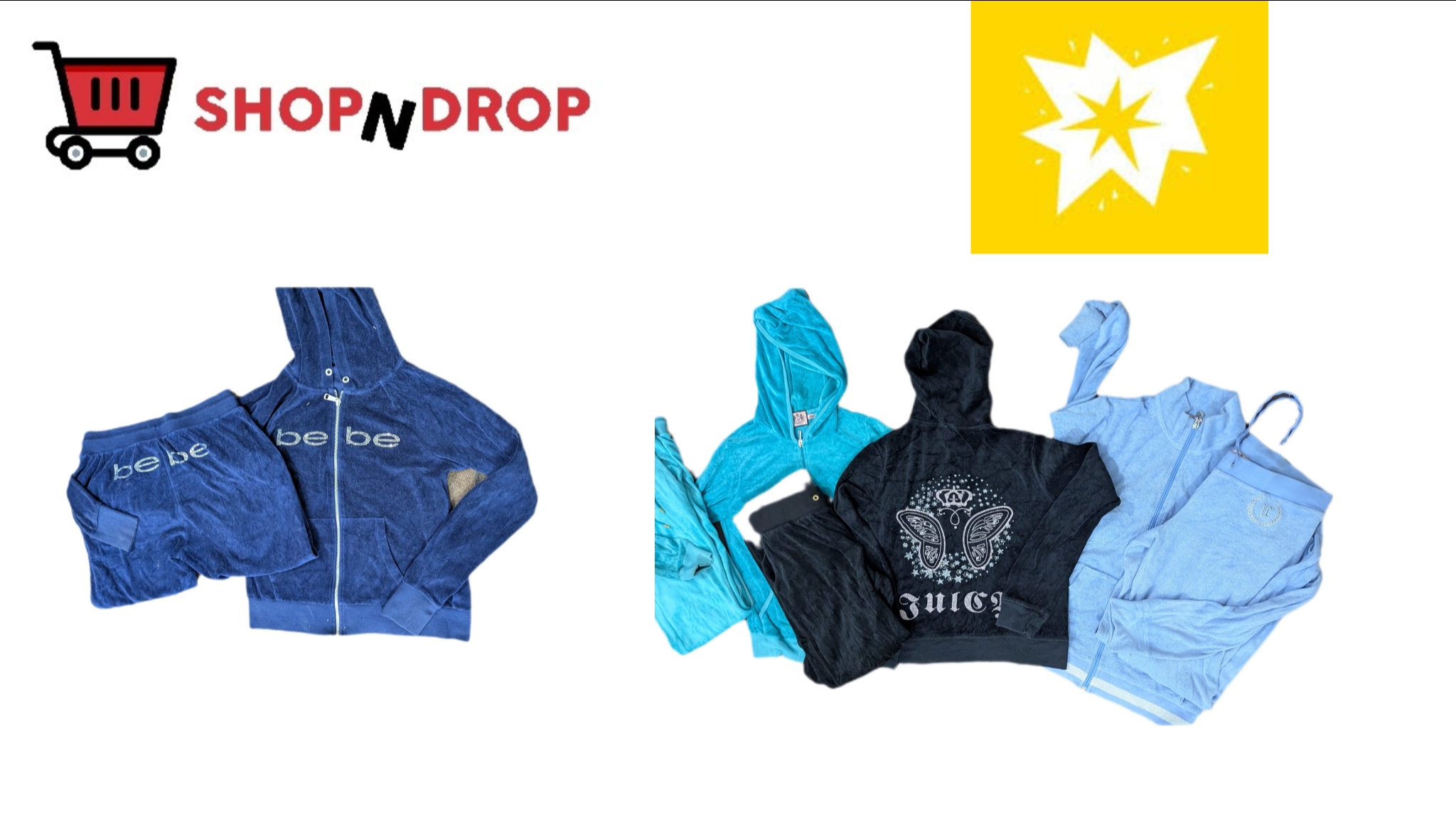 ✨ Women’s Bebe & Juicy Couture Matching Tracksuits – Sets & Individual Pieces ✨