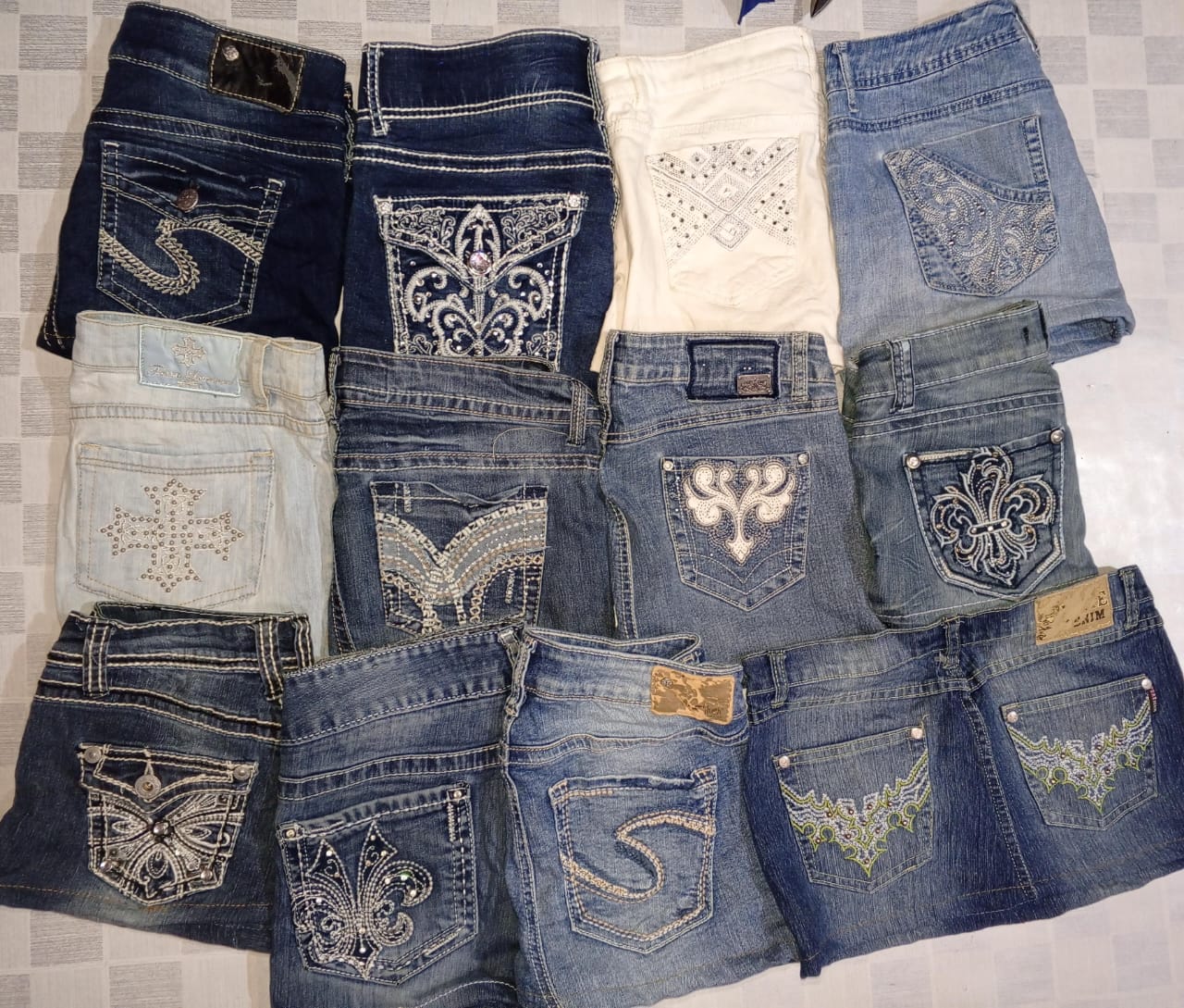 ANGLE'S AND OTHER BRAND MINI SKIRTS (ID 806)