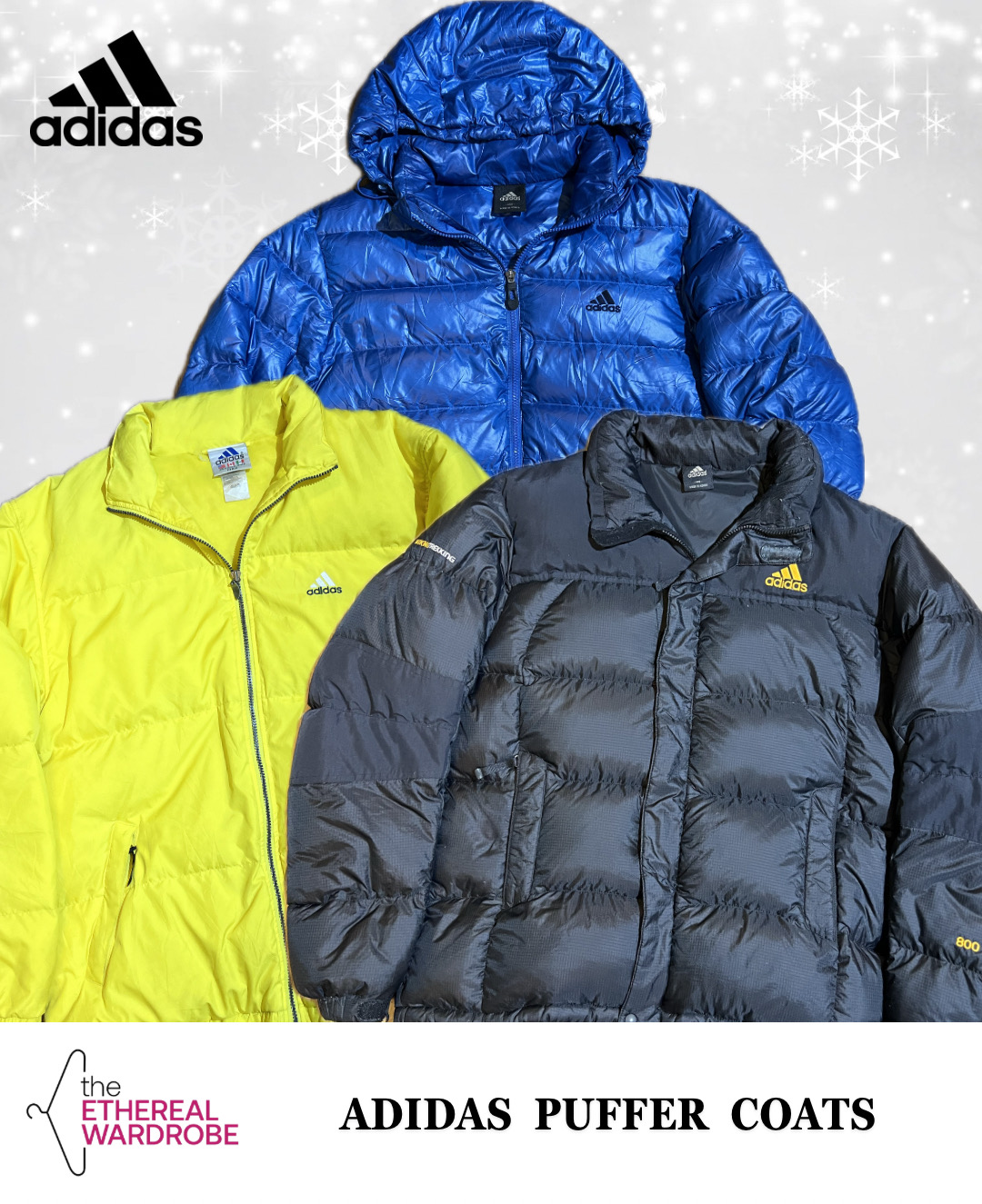 Premium Adidas Puffer Coats