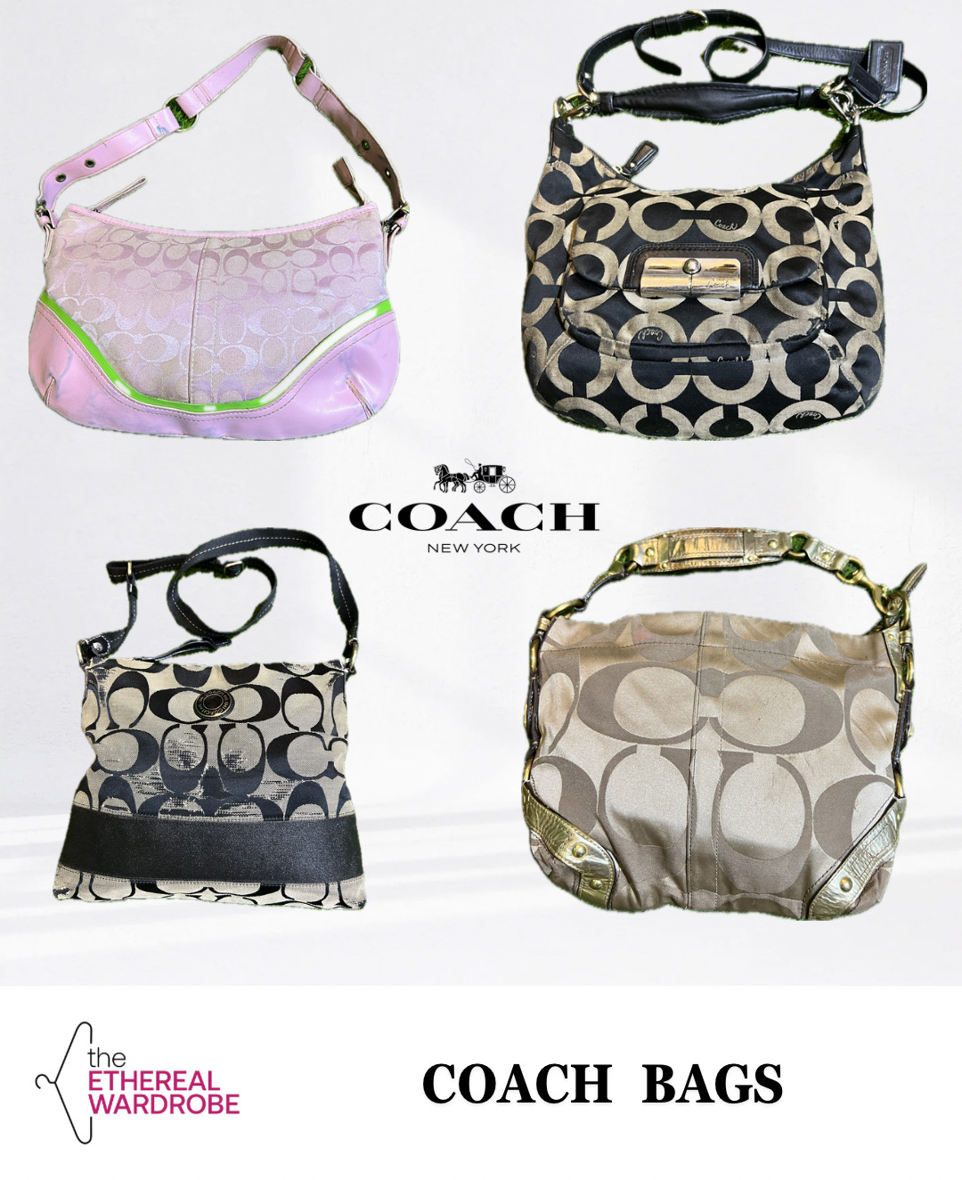 Bolsas Premium Coach Y2k