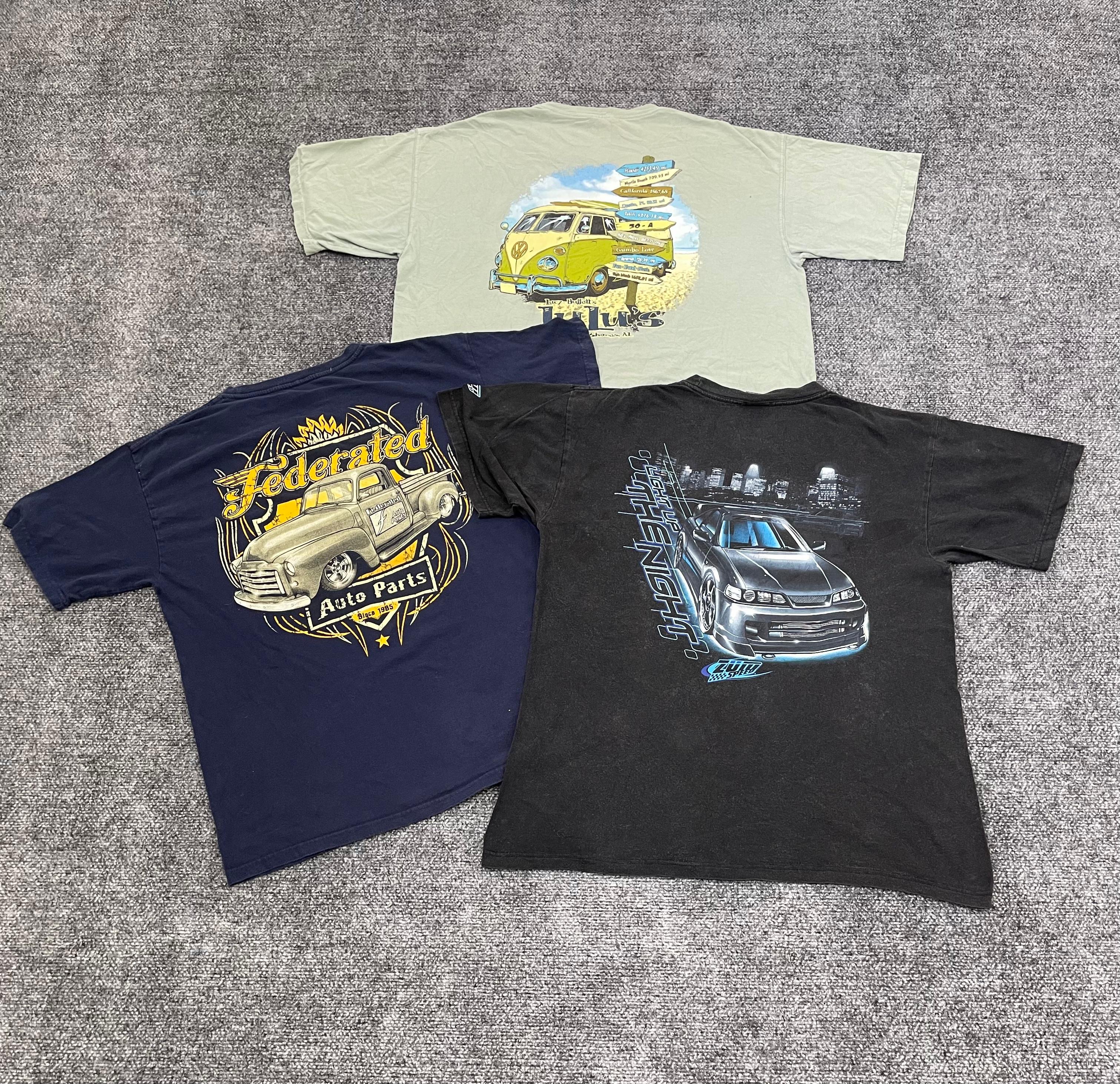 T-shirts imprimés voiture (R-50-1210)