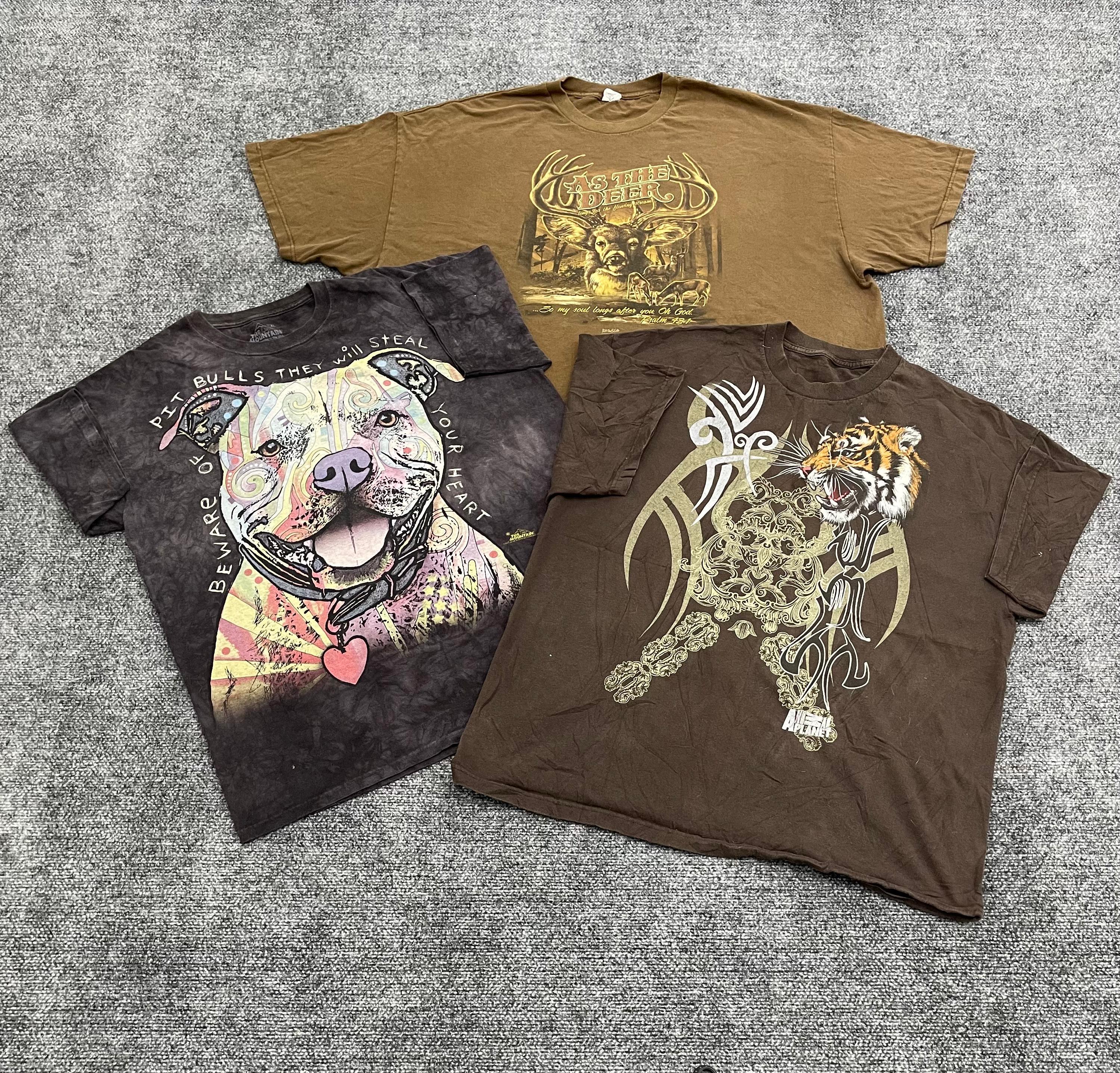 T-Shirt con stampa animale (R-50-1210)
