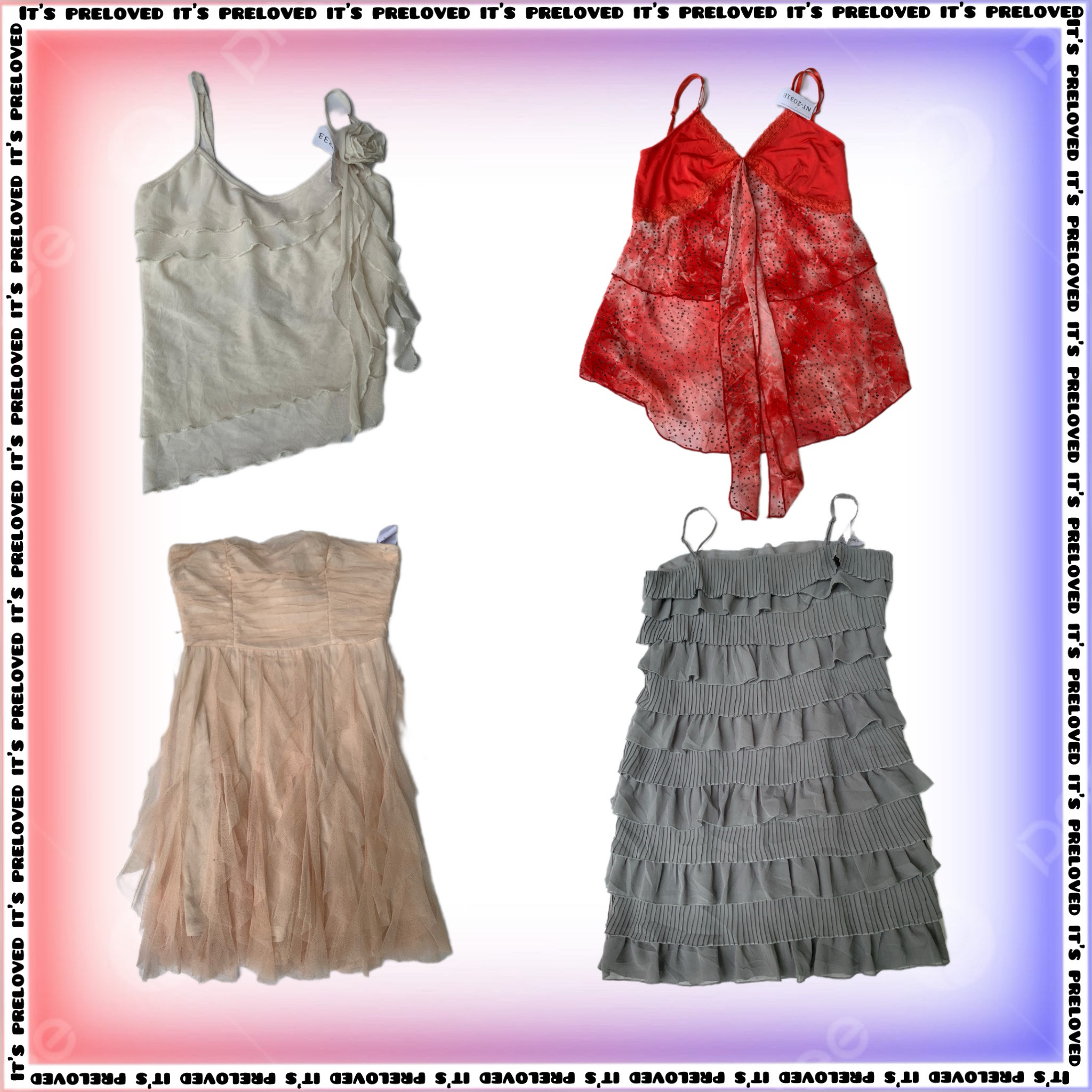 Lolita Layers Tops, Röcke und Kleider (SS-1246)