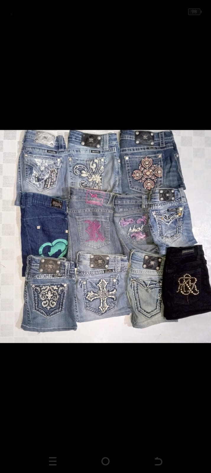 MISS ME TRUE RELIGION AND OTHER BRAND MINI SKIRTS (ID 809)