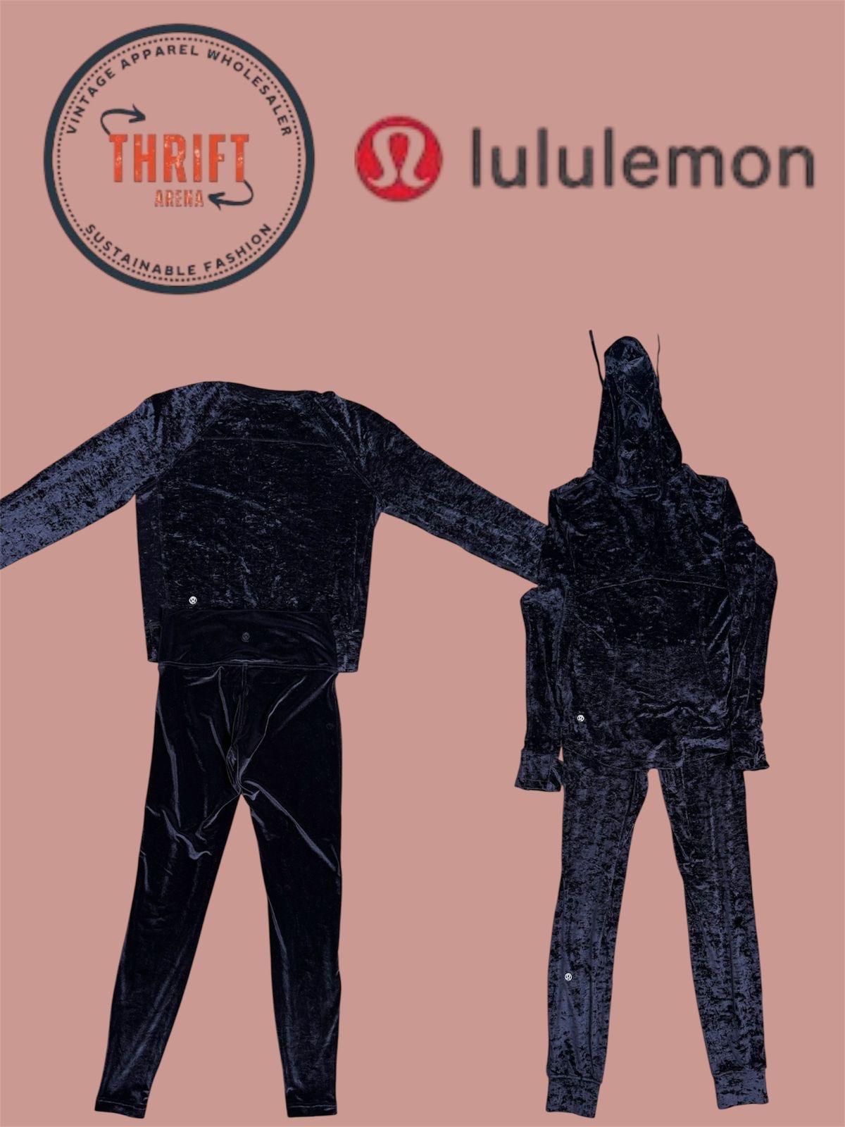 T1449 Lululemon Bling TrackSuits