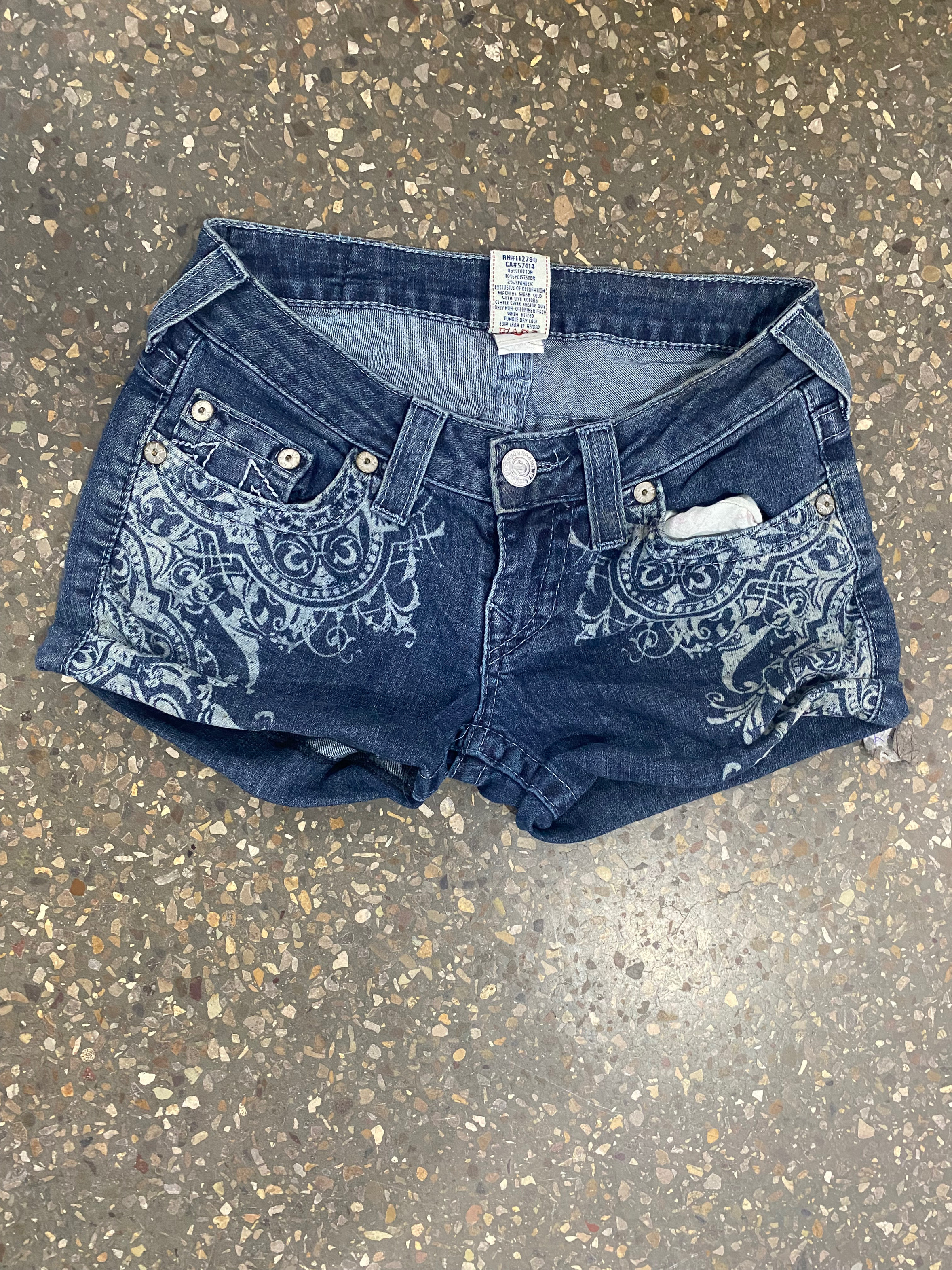 173 | Upcycled True Religion Short