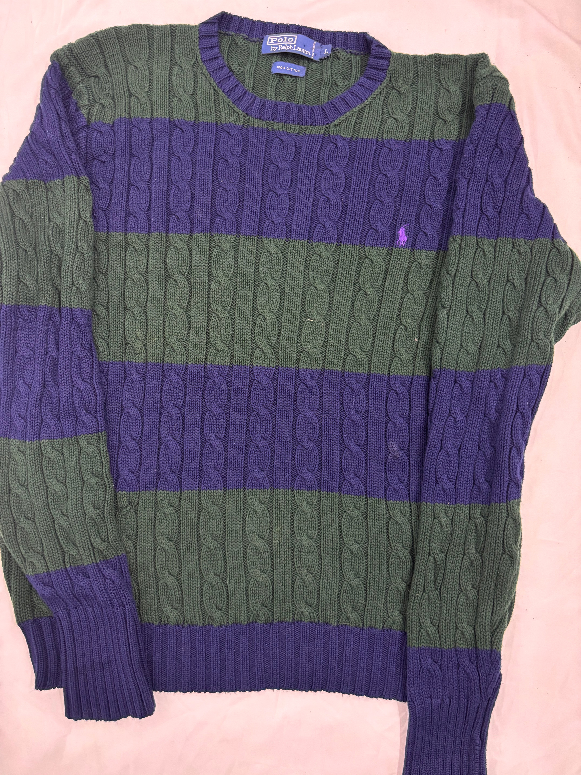 „Ralph Lauren Kabelstrickpullover – Klassisches Stil-Bündel“