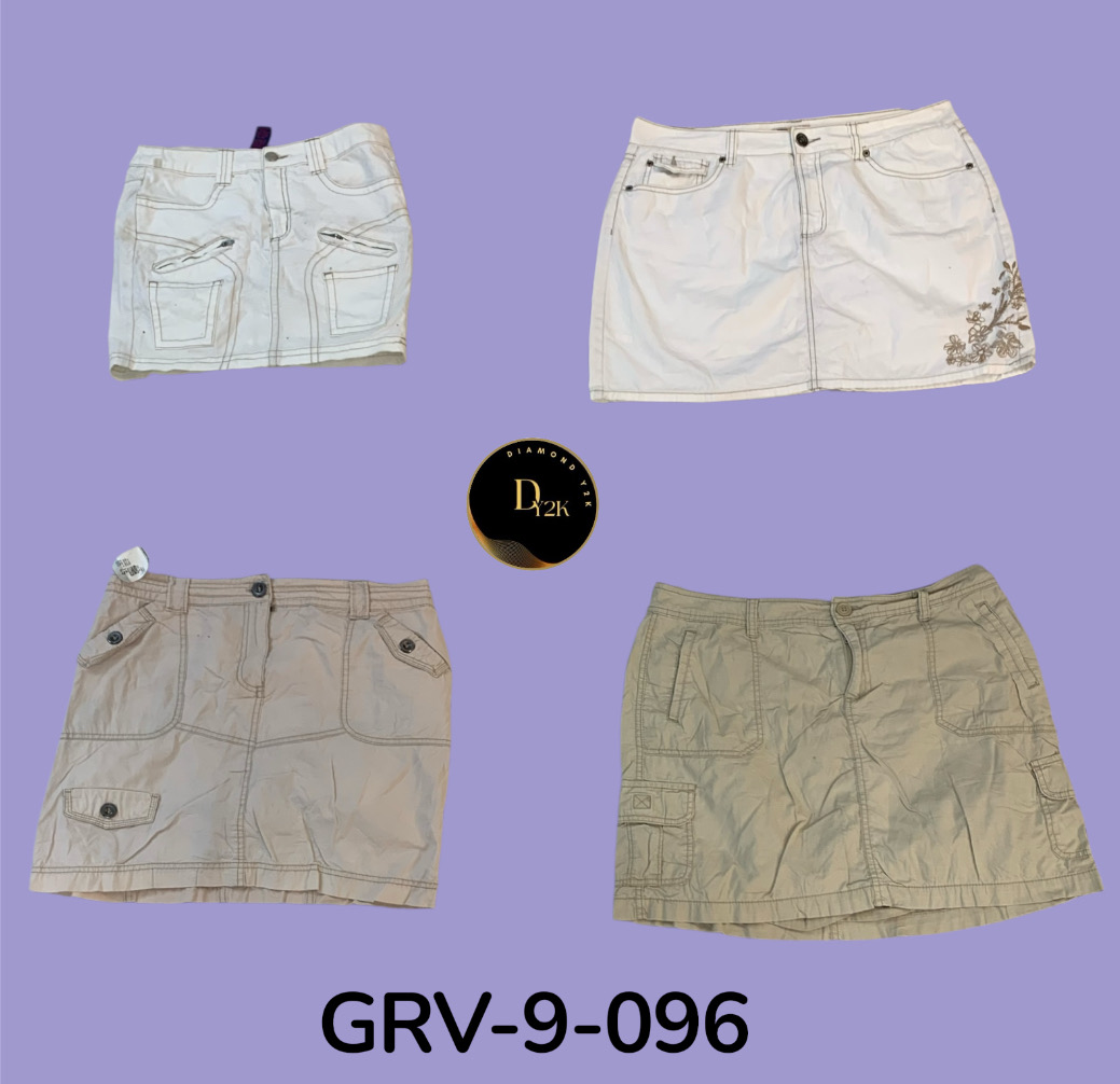 Leichter Cargo Baumwollrock – Perfekt für tägliche Outfits(GRV-9-096)