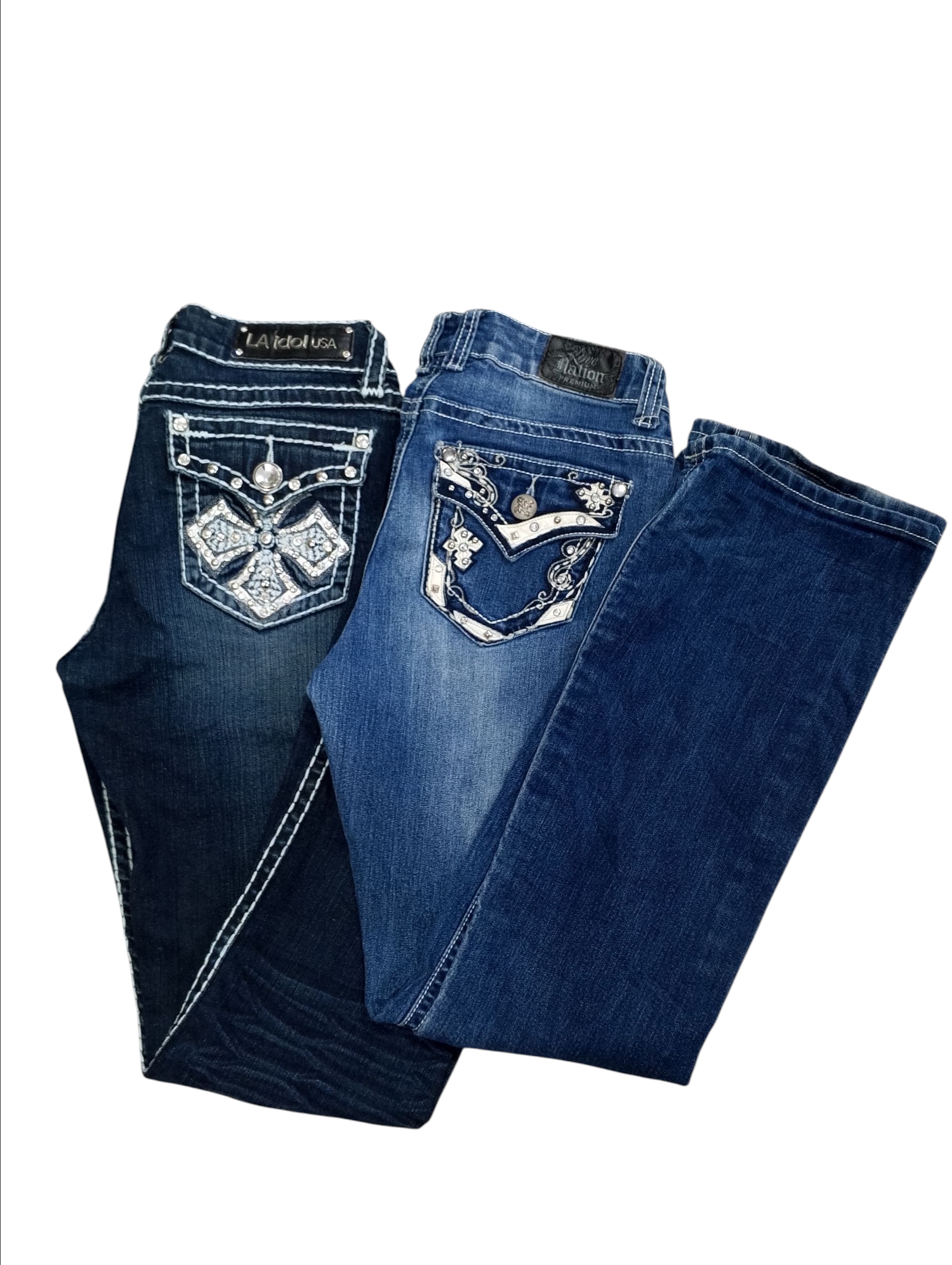 Bead jean flare ab -8p -9/9/25