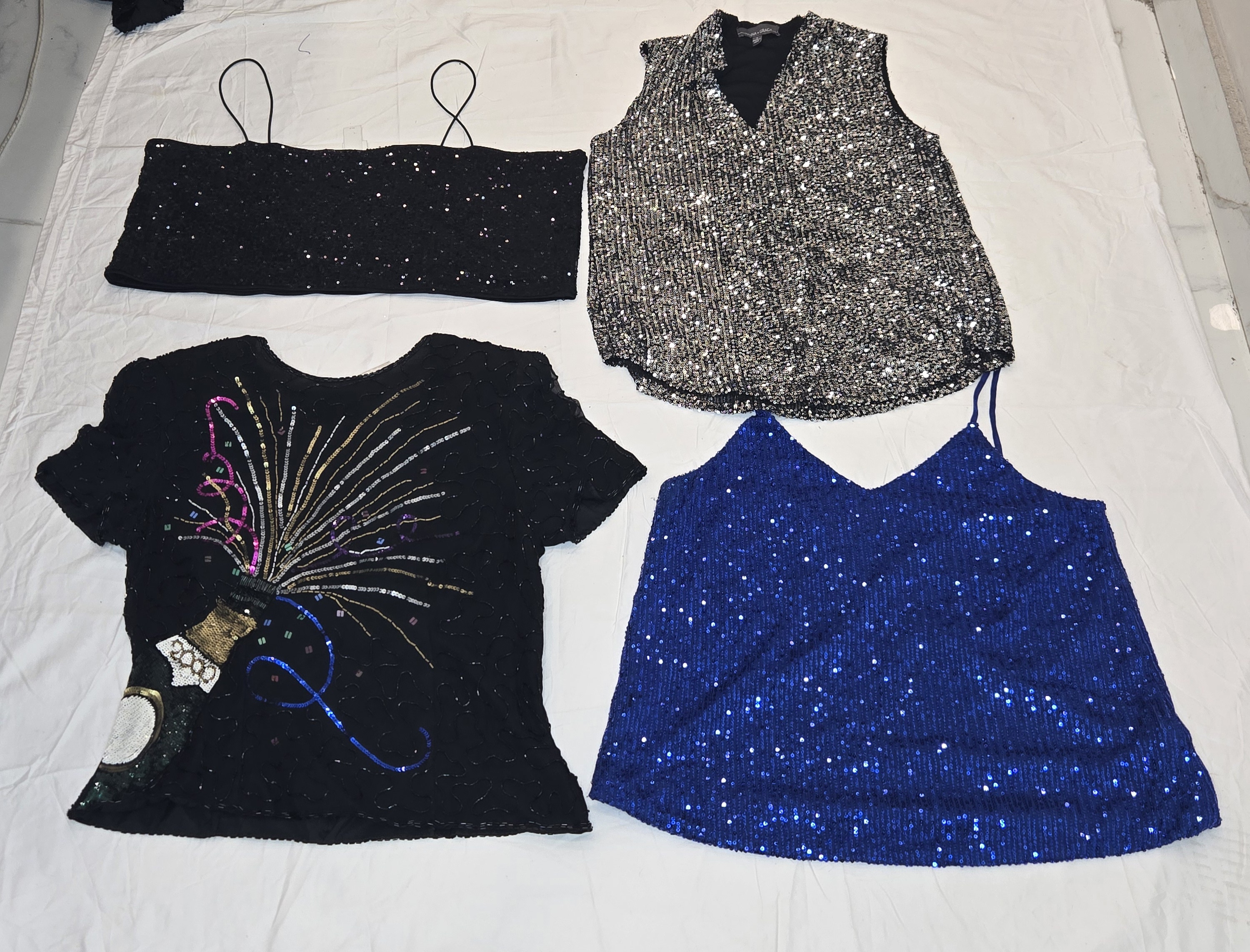 Y2K Beaded Blouse