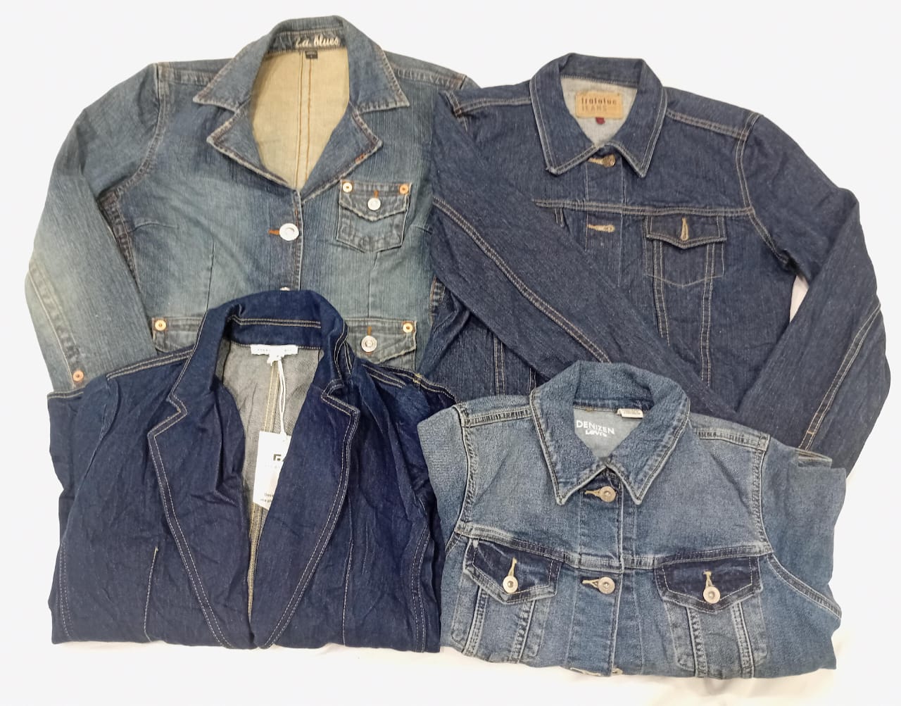 Jaqueta de Denim Retro Y2K IQ0689