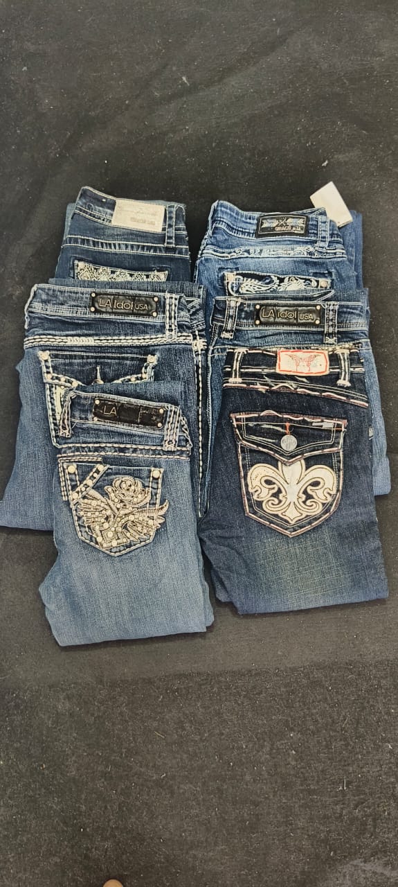 Mix y2k Women flared jeans
