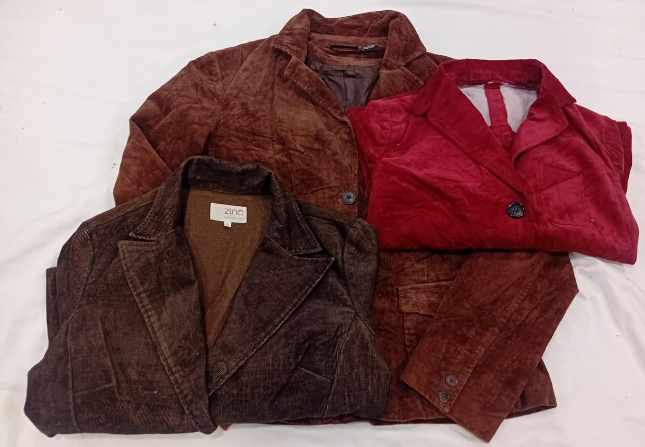IQ0693 Y2K Dream Doll Corduroy Jacket