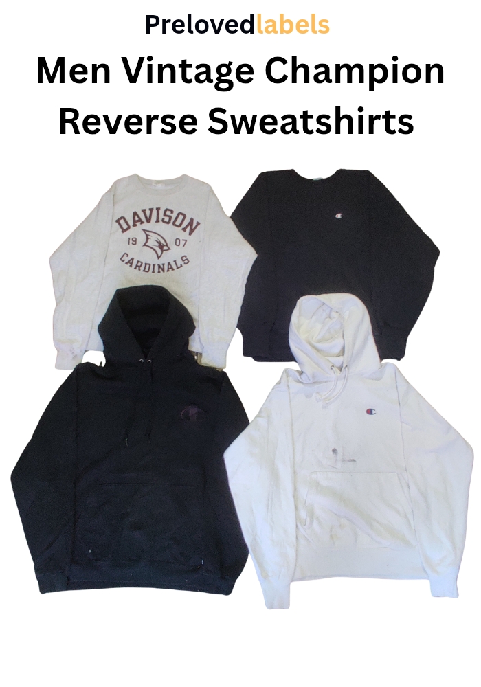 Men Vintage Champion Reverse Sweatshirt Bundle – ( Wcv: 524 )