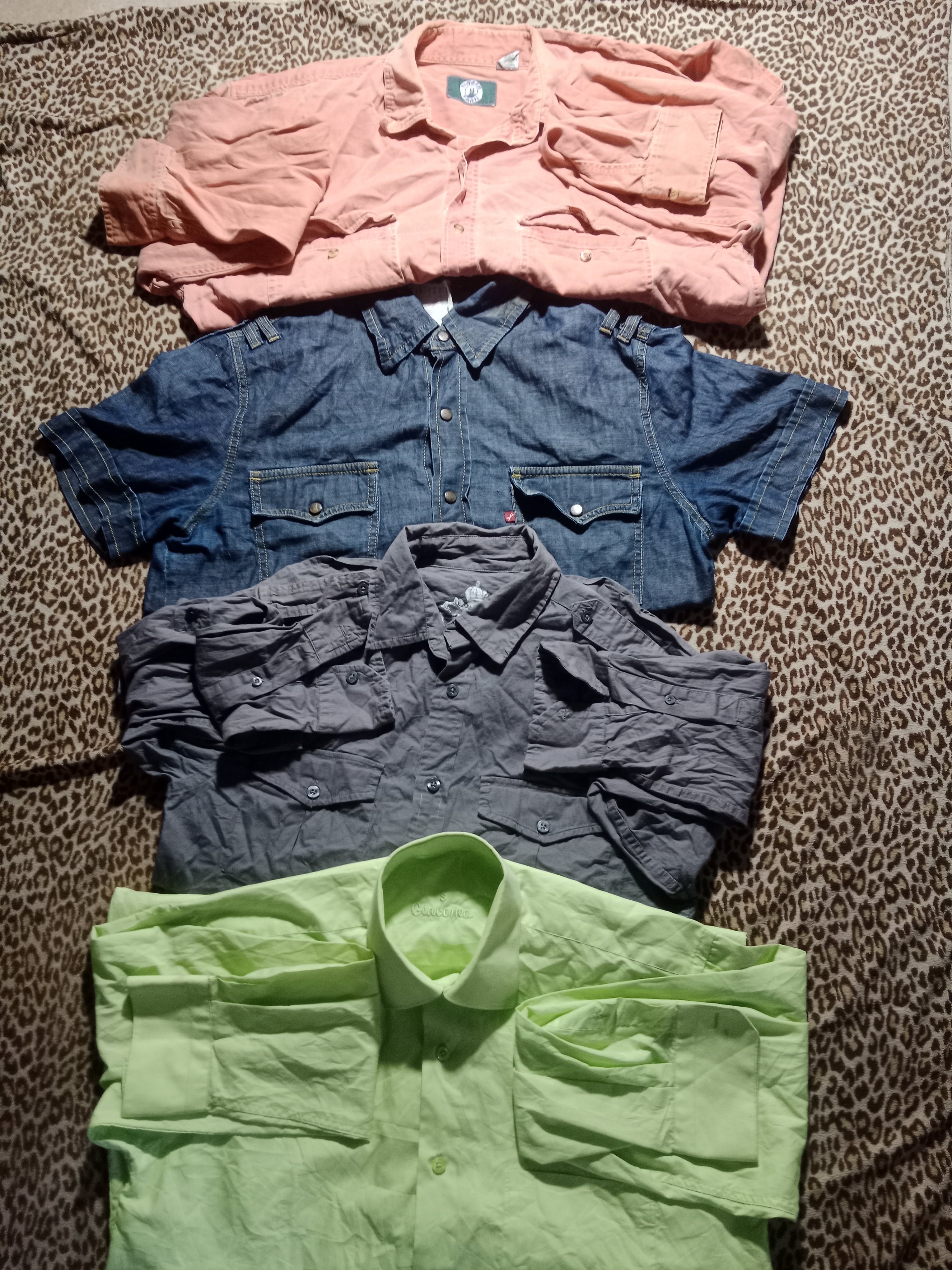 Men button-up shirts
