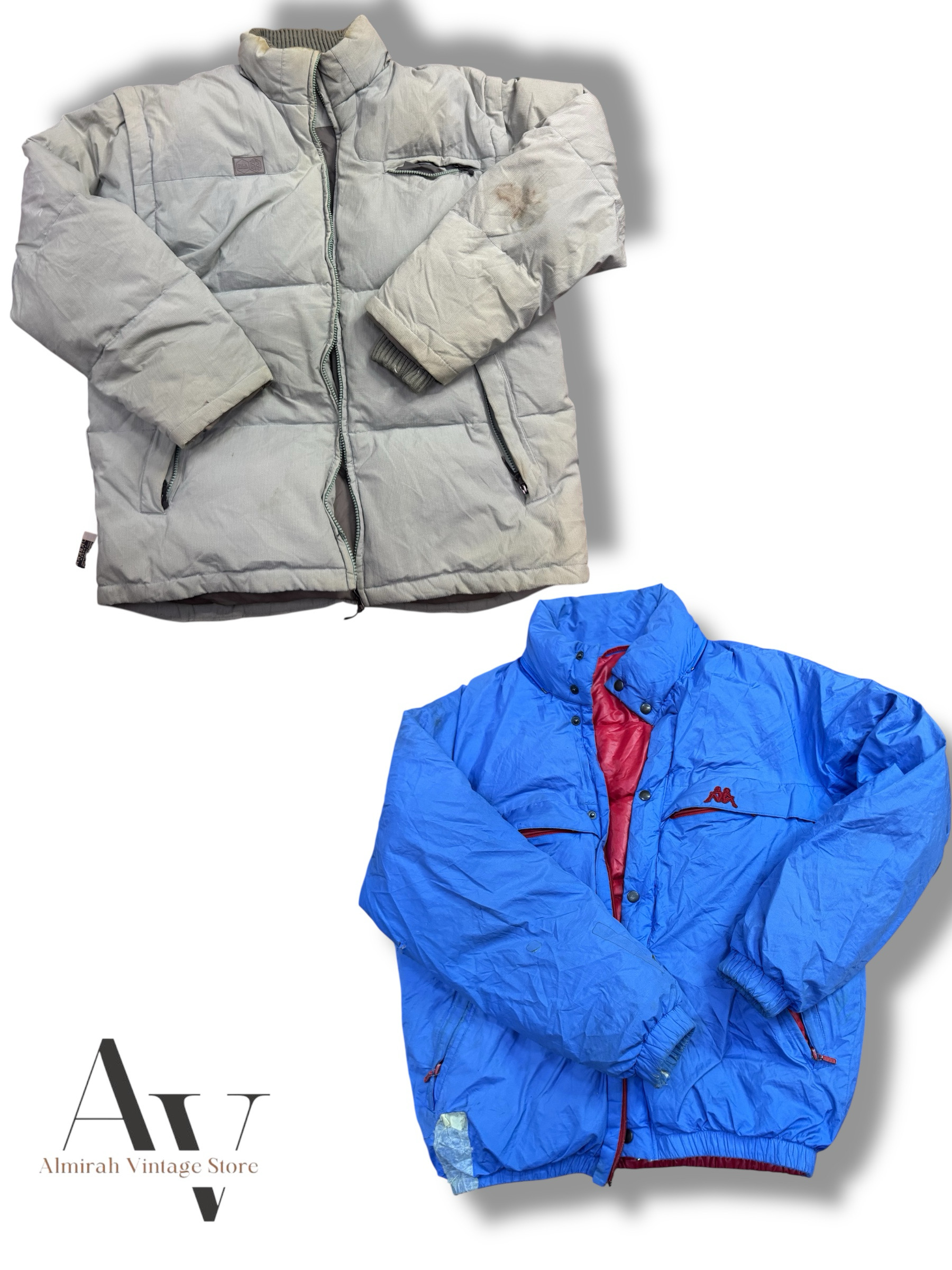Puffer Jackets Fila Kappa