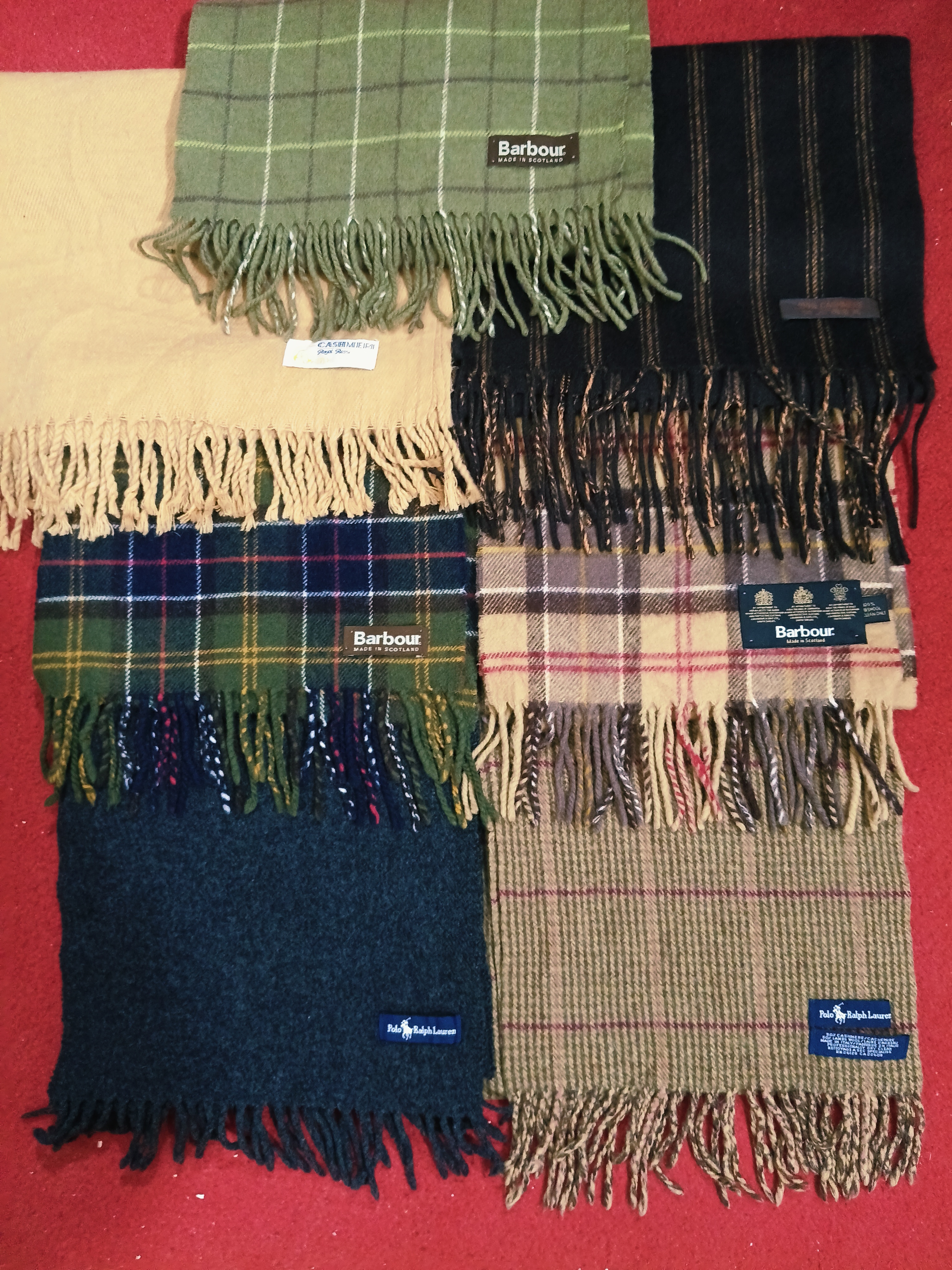 Mixed brands scaves