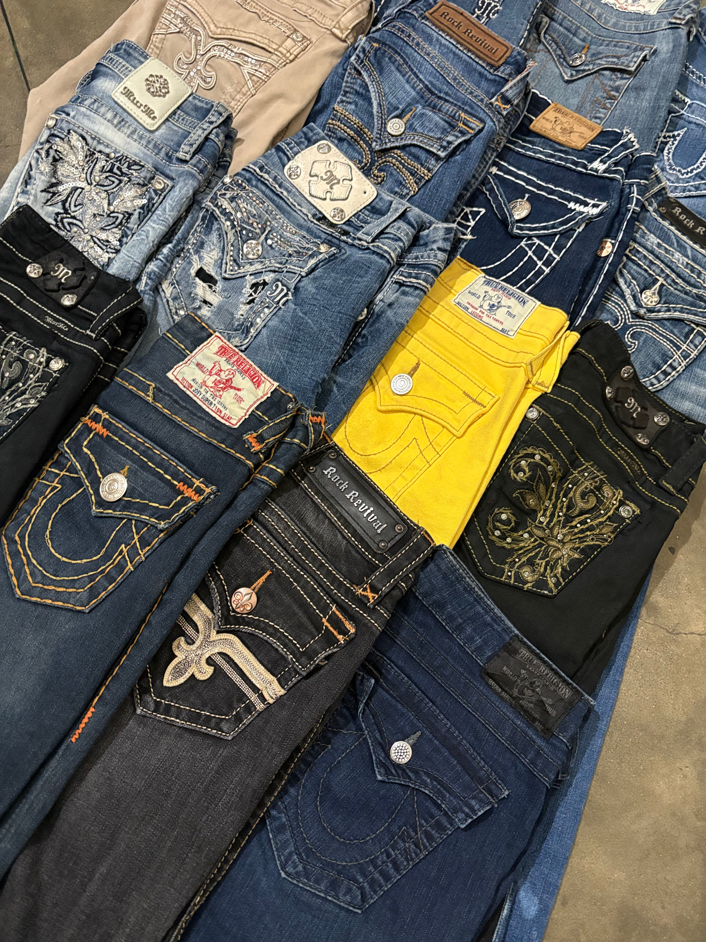 True Religion, Miss Me, Rock Revival Jeans