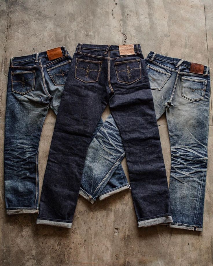 Jean authentique en selvedge