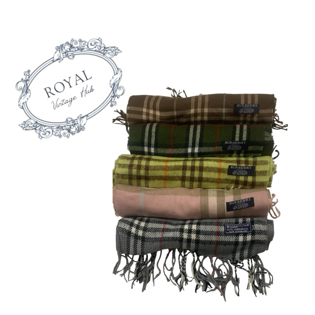 Burberry Scarves – 100% Authentic Cashmere/Wool