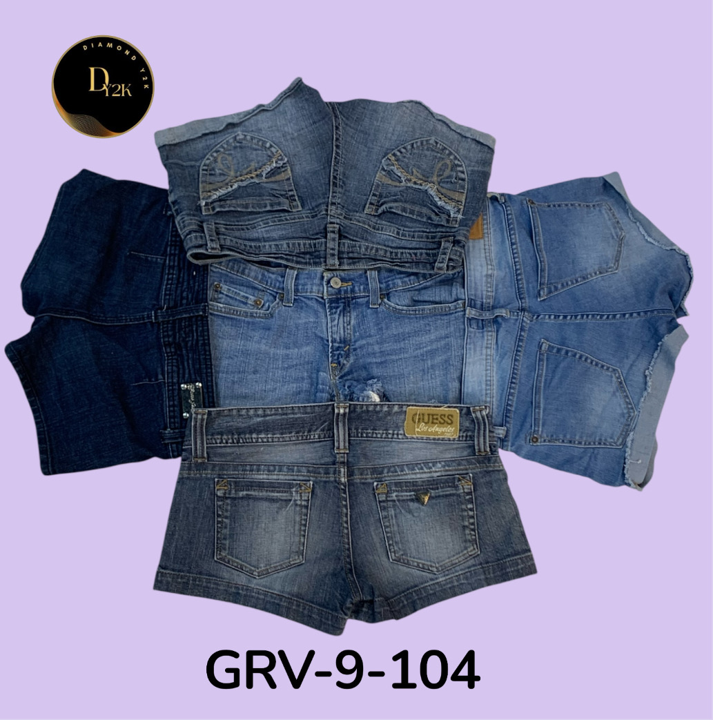 Shorts en jean bleu classique – Tenue de tous les jours