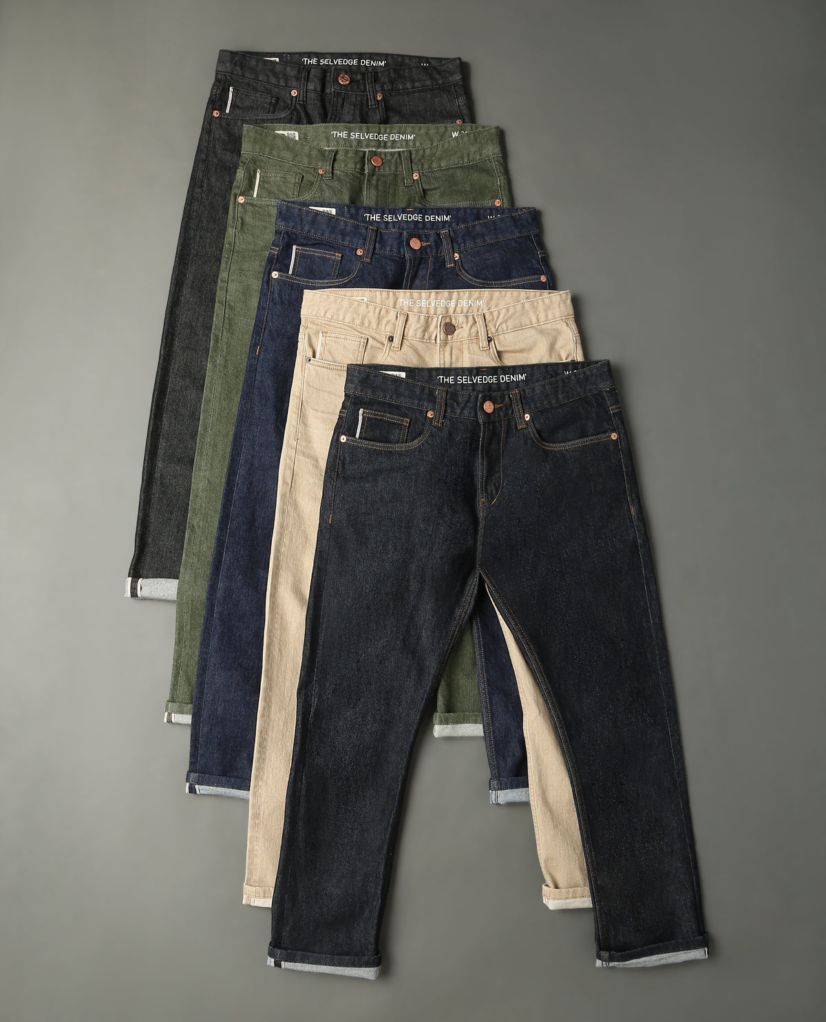 Selvedge authentic jeans
