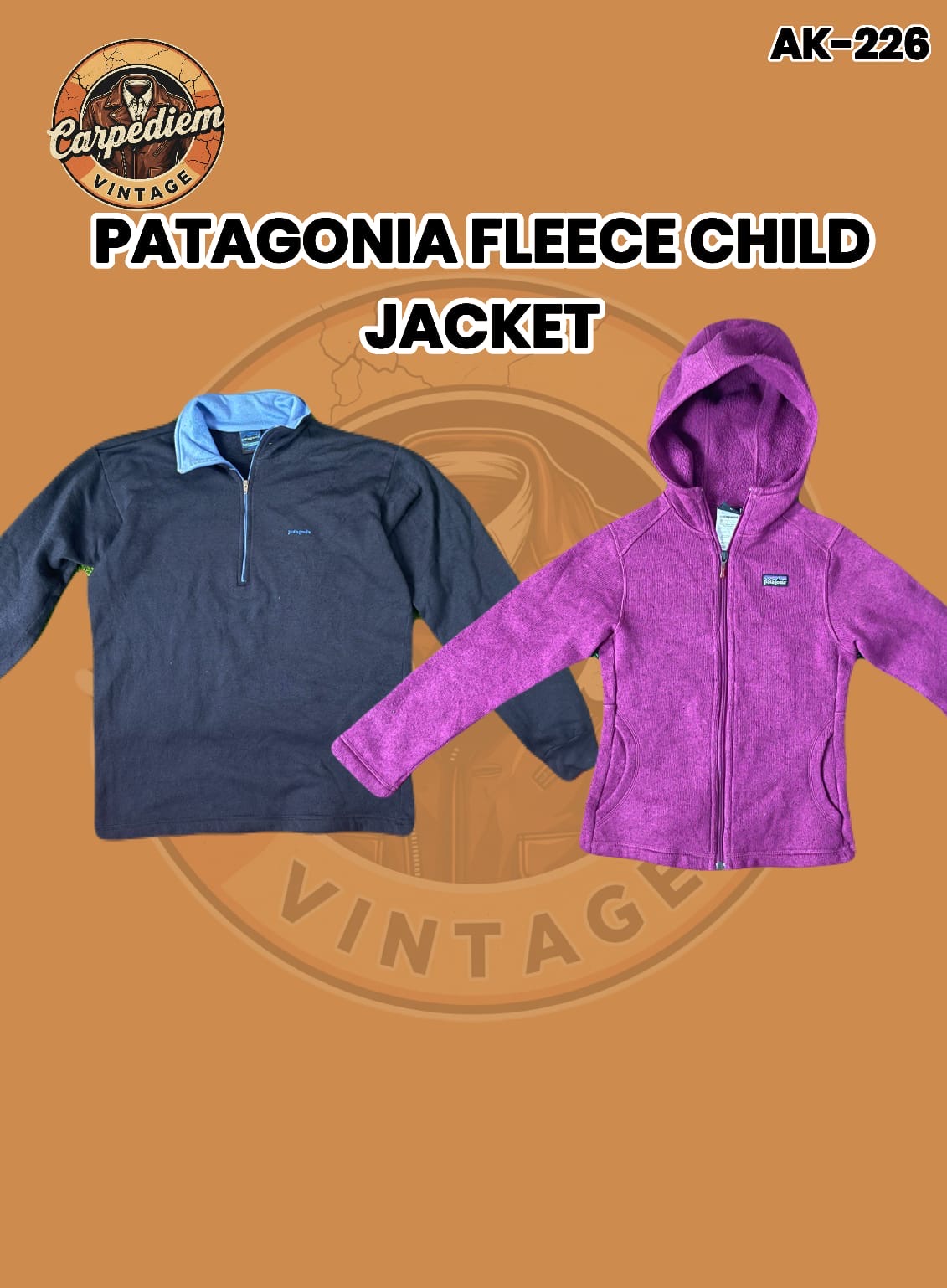 「Patagonia child Fleece Jacket Ak-226」