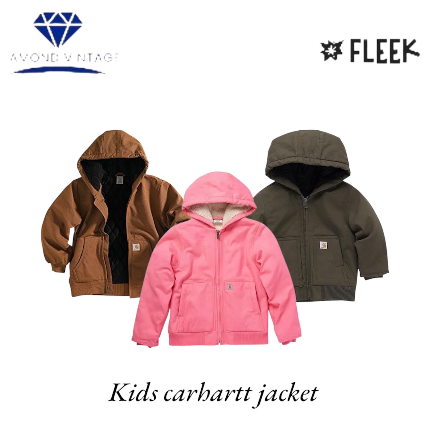 Kids carhartt jacket  (DV -9-114)