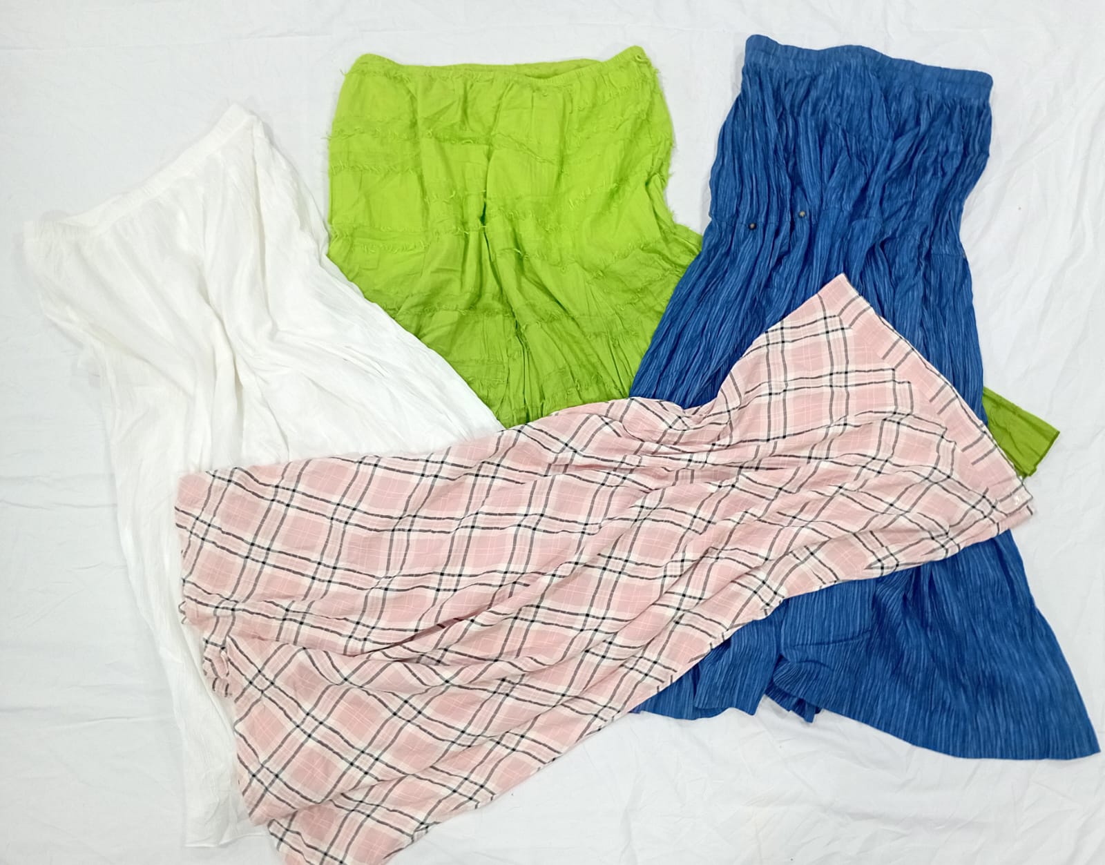 IQ0711 Y2K Retro Glow Cotton Skirts