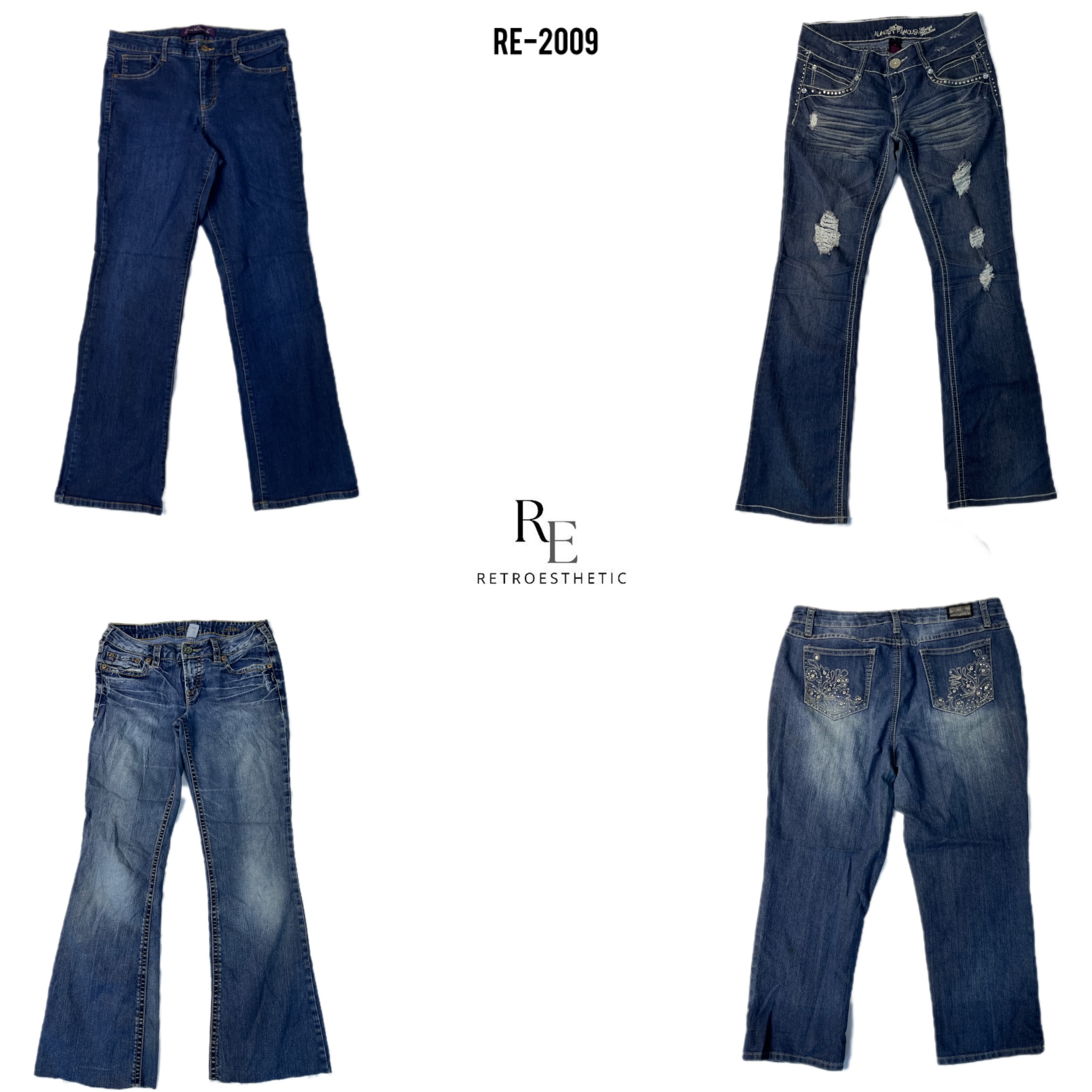 Y2K Britney Era Denim Jeans (RE-2009)