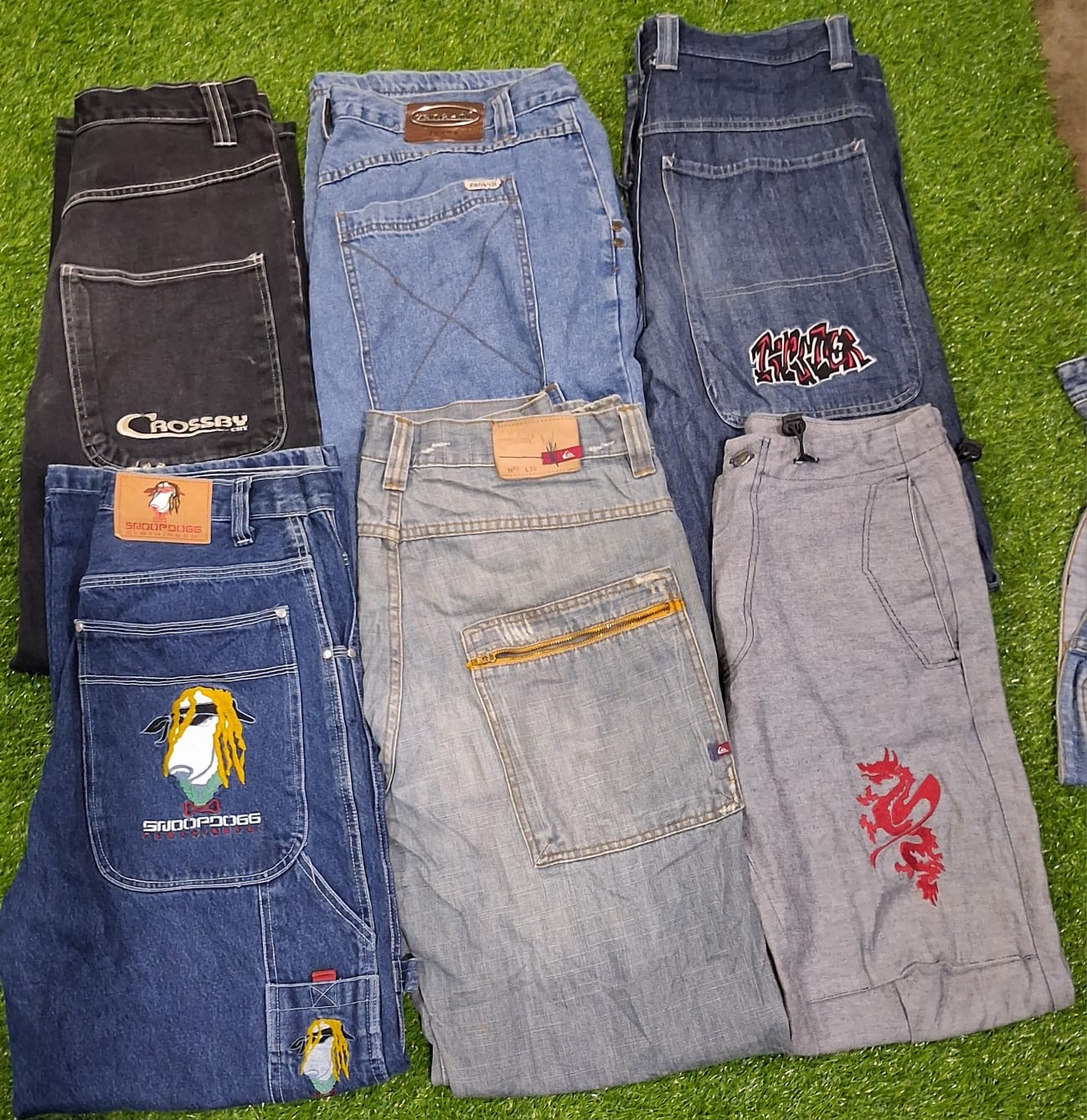Jeans masculinos Hip Hop