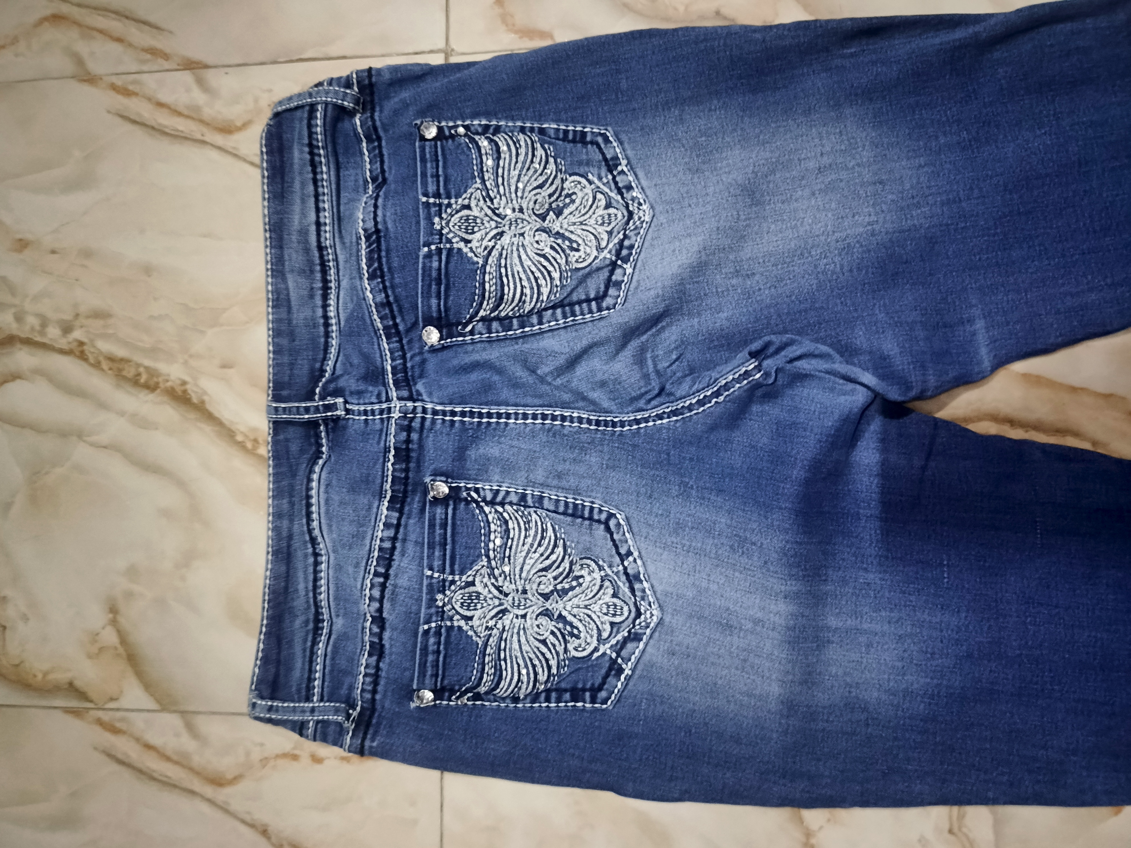 Unbranded embroidery & embellished  jeans