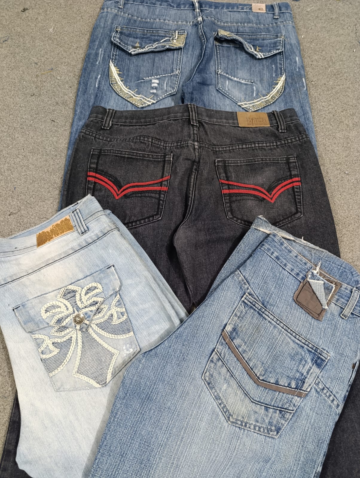 #131 Jean Baggy Designer Homme