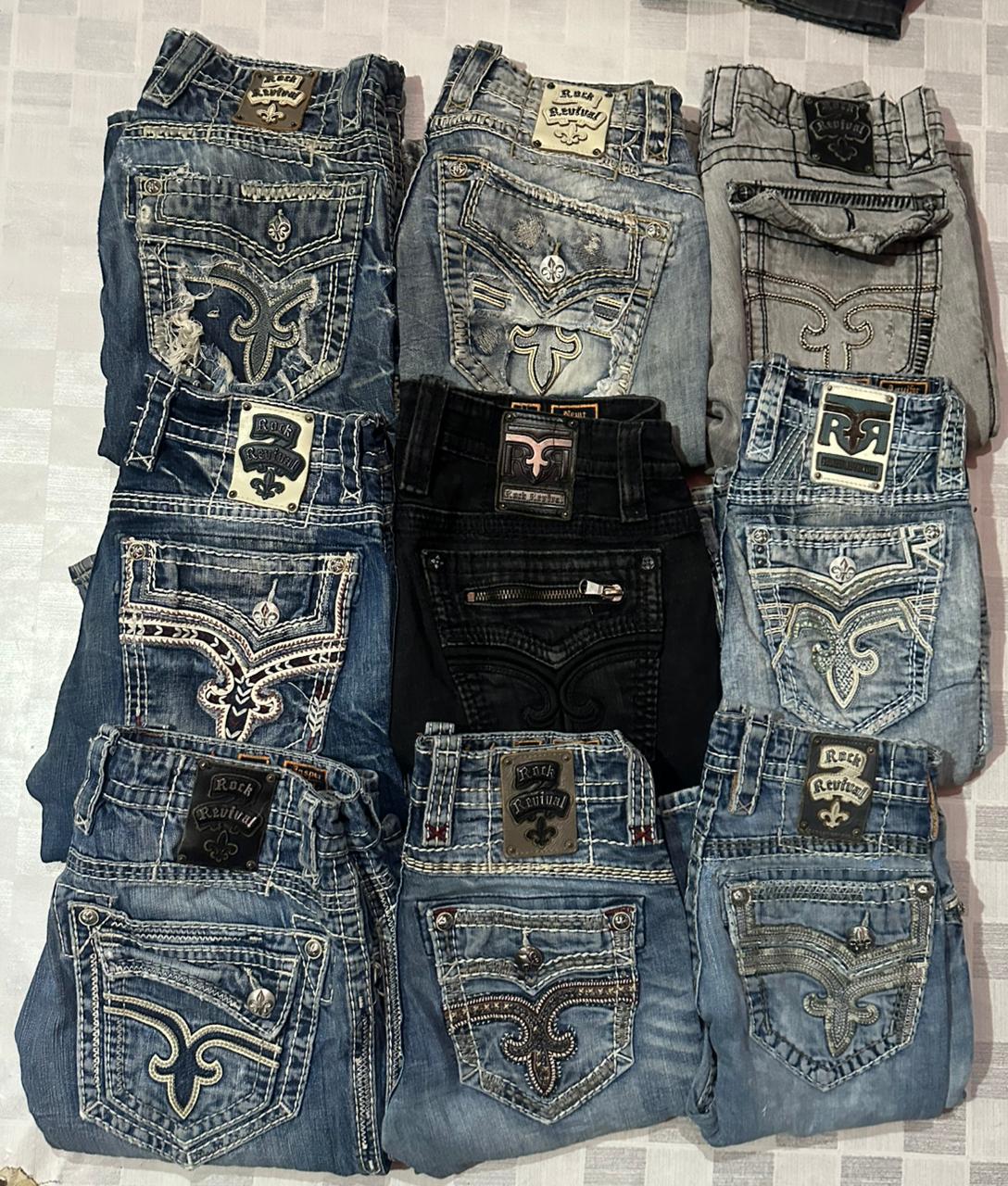 TRUE RELIGION , ROCK REVIVAL JEANS (MD 1373)