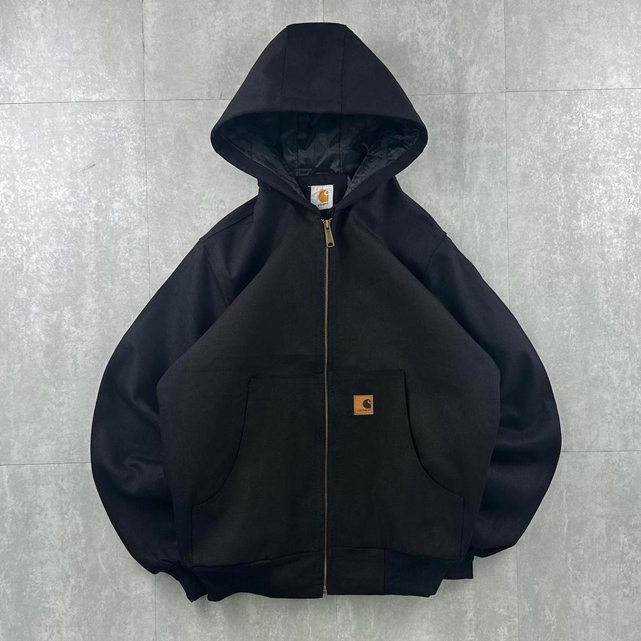 Carhartt Rework Style schwarze Jacke