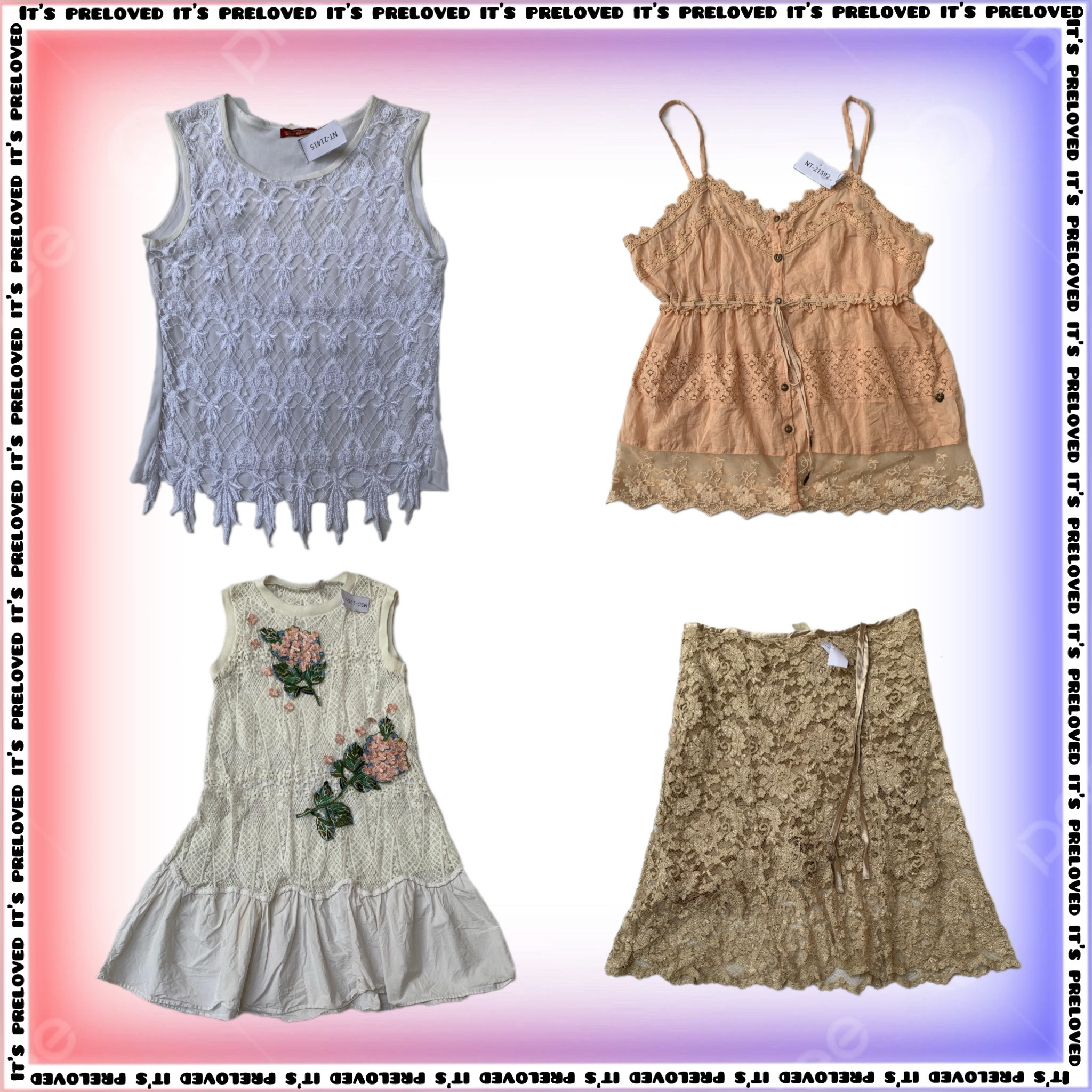 Boho Fame hauts, robes et jupes (SS-1260)
