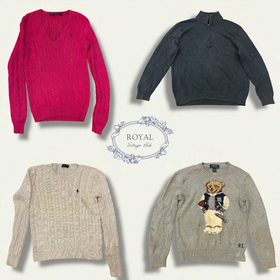Polo Ralph Lauren Pullover einschließlich Kabelstrick und 1/4-Zip