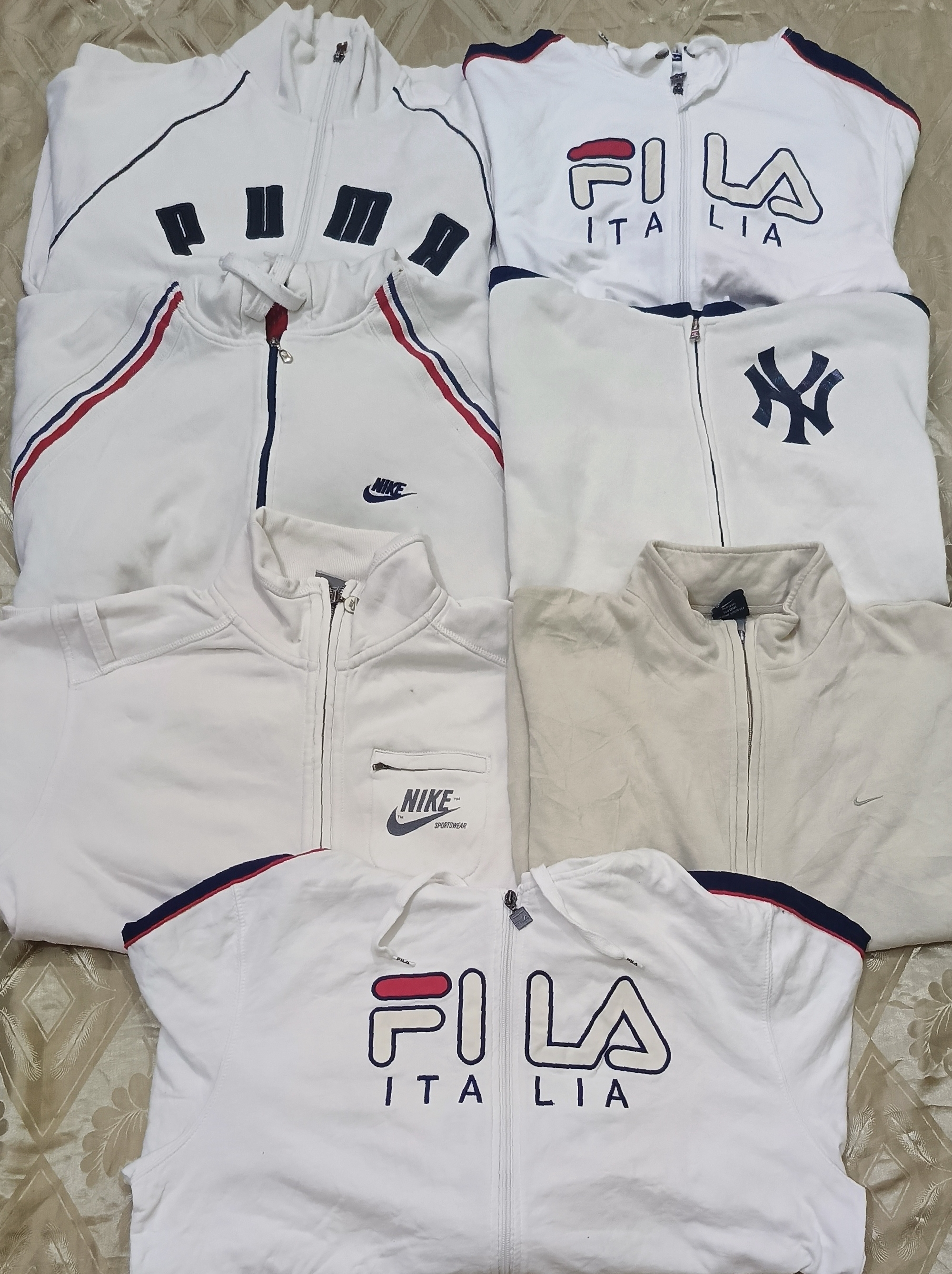 Branded full zip up hoodies