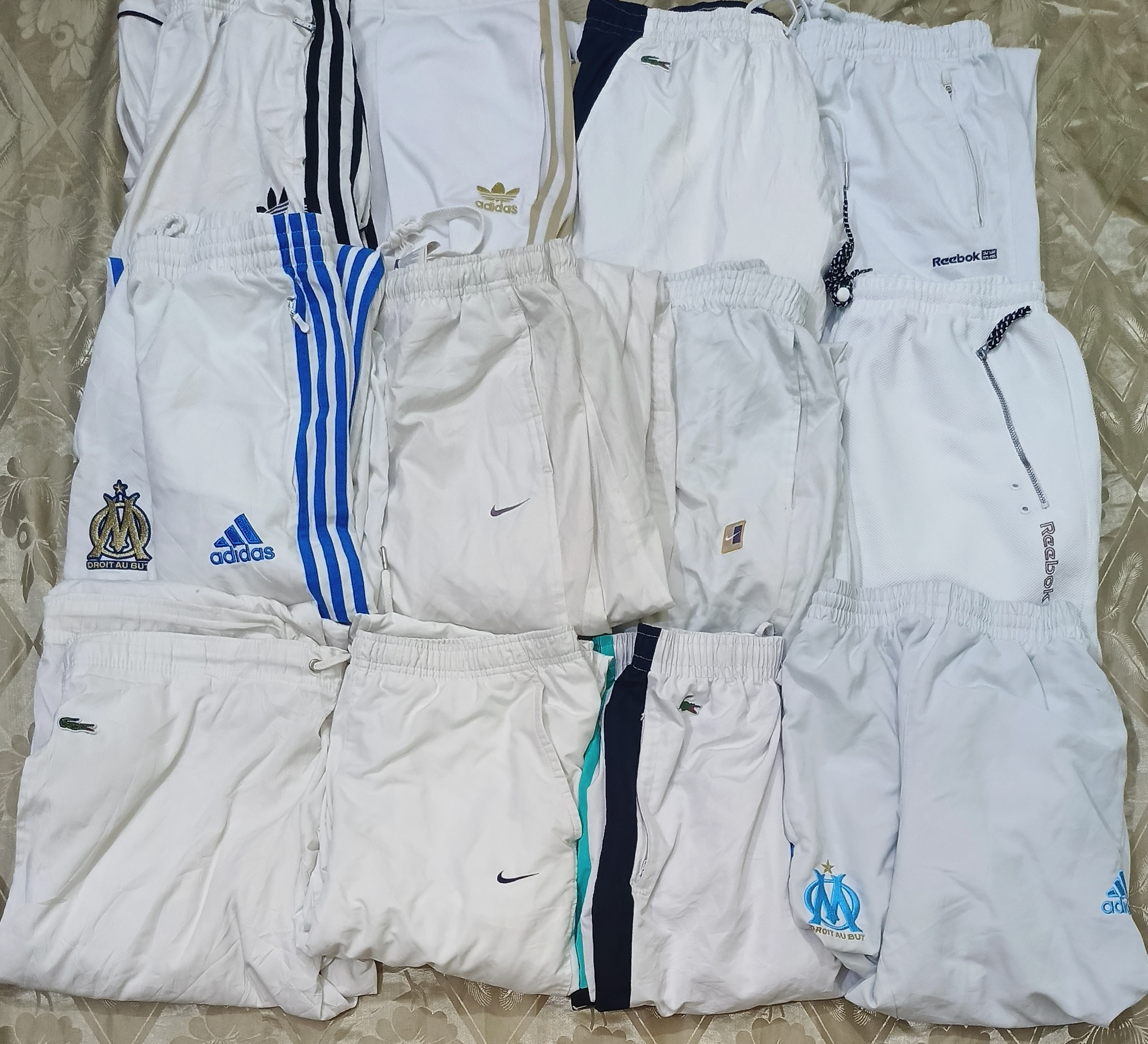 Branded track pants