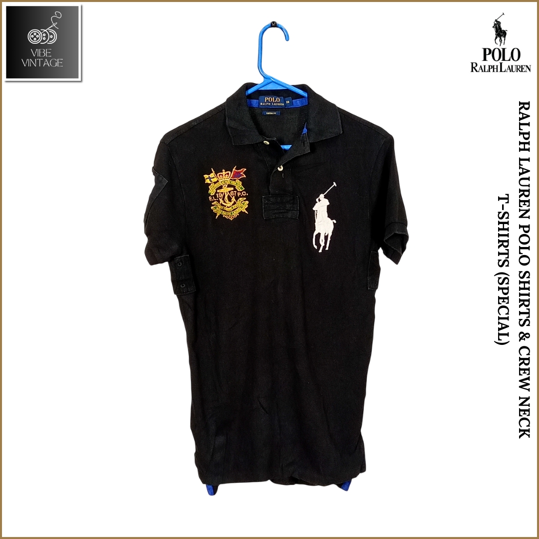 RALPH LAUREN POLO SHIRTS & CREW NECK T-SHIRTS (SPECIAL) BUNDLE