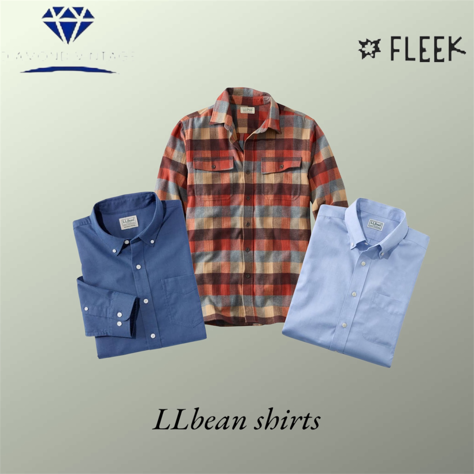 L L beans shirts  (DV -9-51)