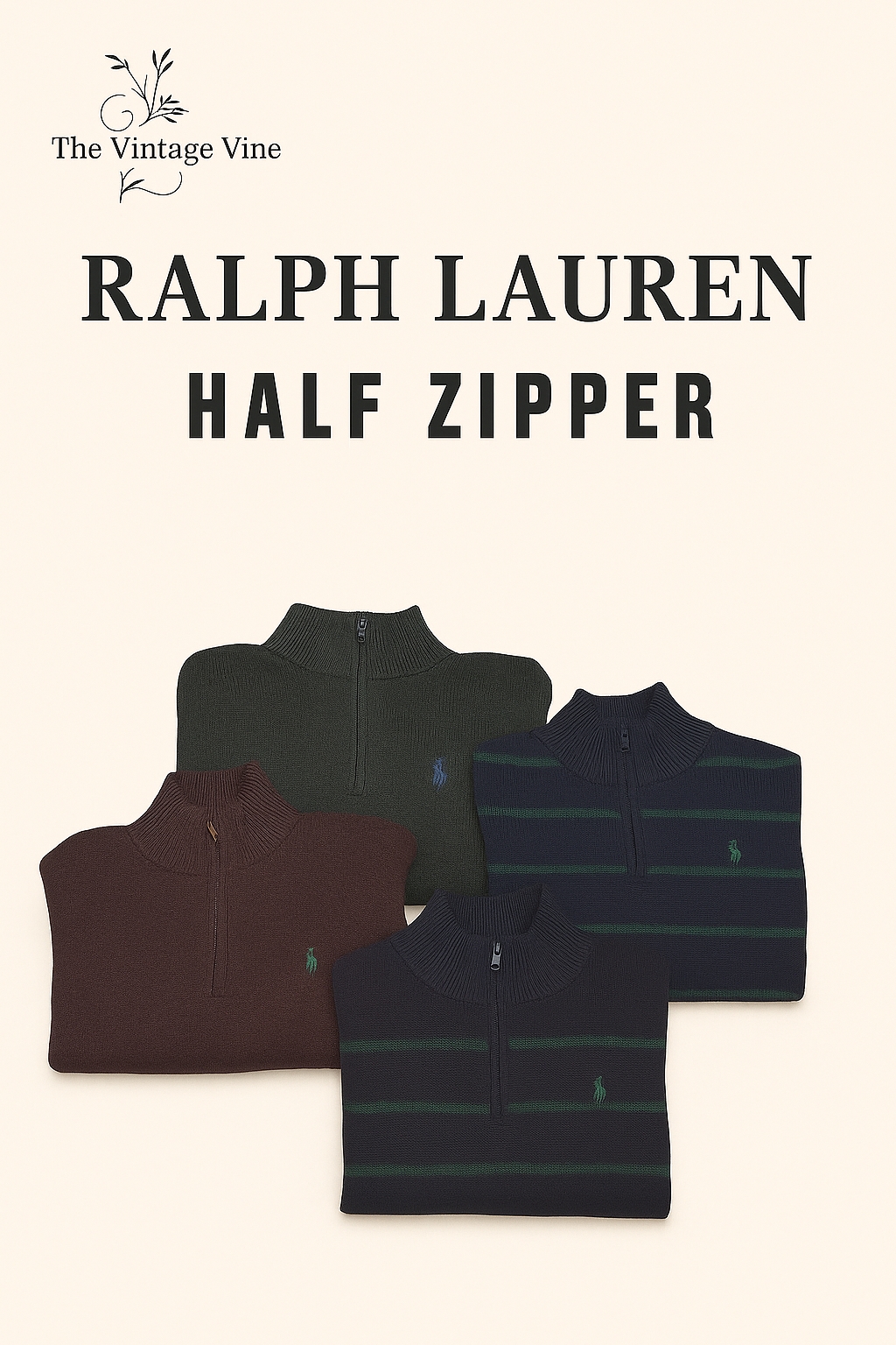 Ralph Lauren Half Zipper
