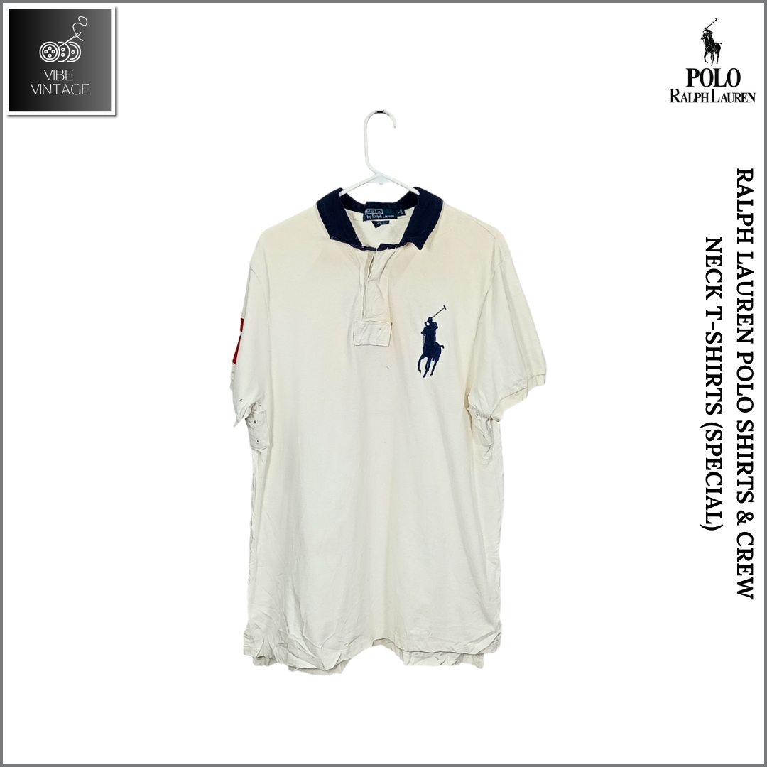 RALPH LAUREN POLO SHIRTS & CREW NECK T-SHIRTS (SPECIAL) BUNDLE
